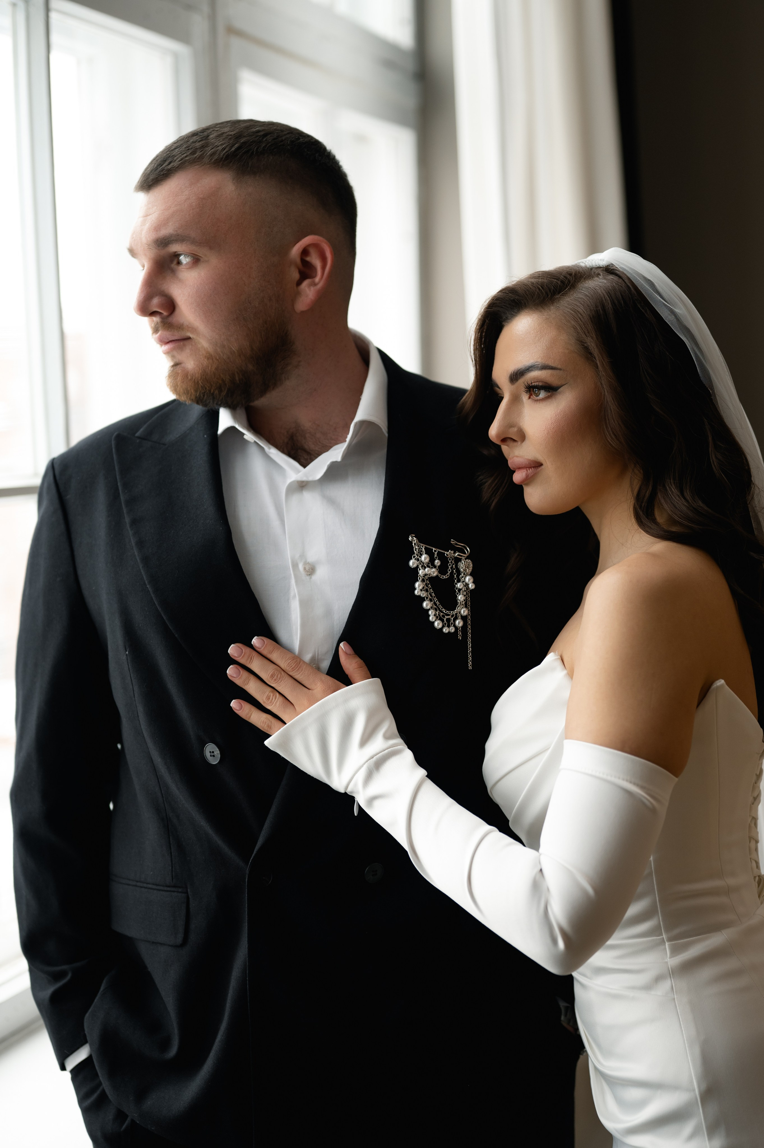 Свадебная фотосессия в студии. Свадебный и семейный фотограф в Краснодаре Алина Мельник