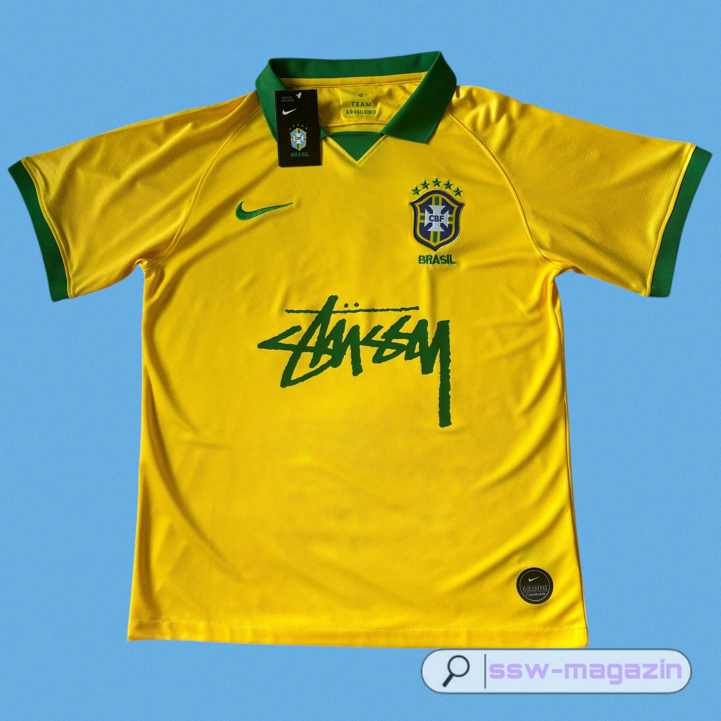 Джерси сборной бразилии stussy 2025 купить. Футбольный магазин — ssw_magazin