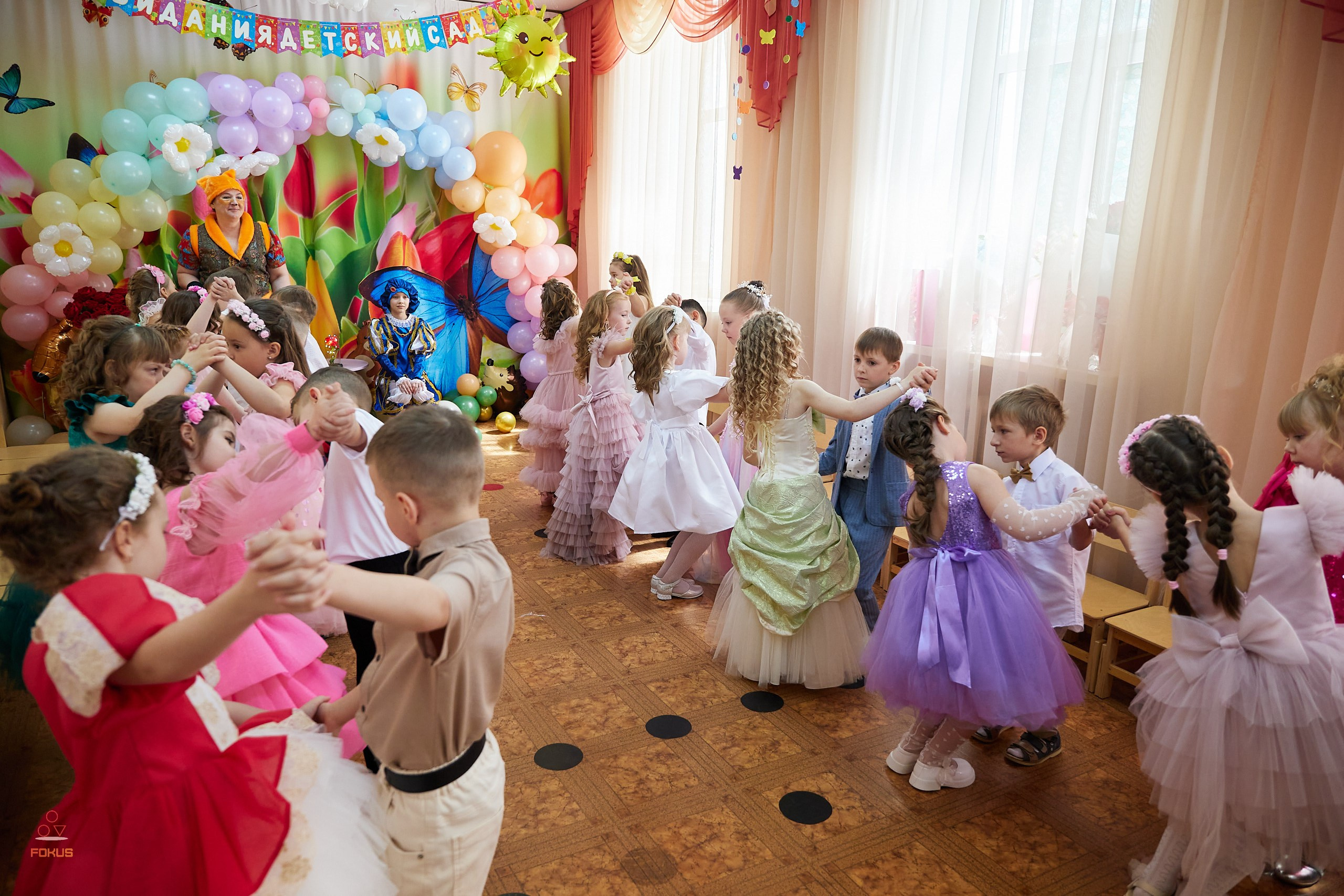 Выпускной детский сад. Спортивный фотограф Некрасов Денис
