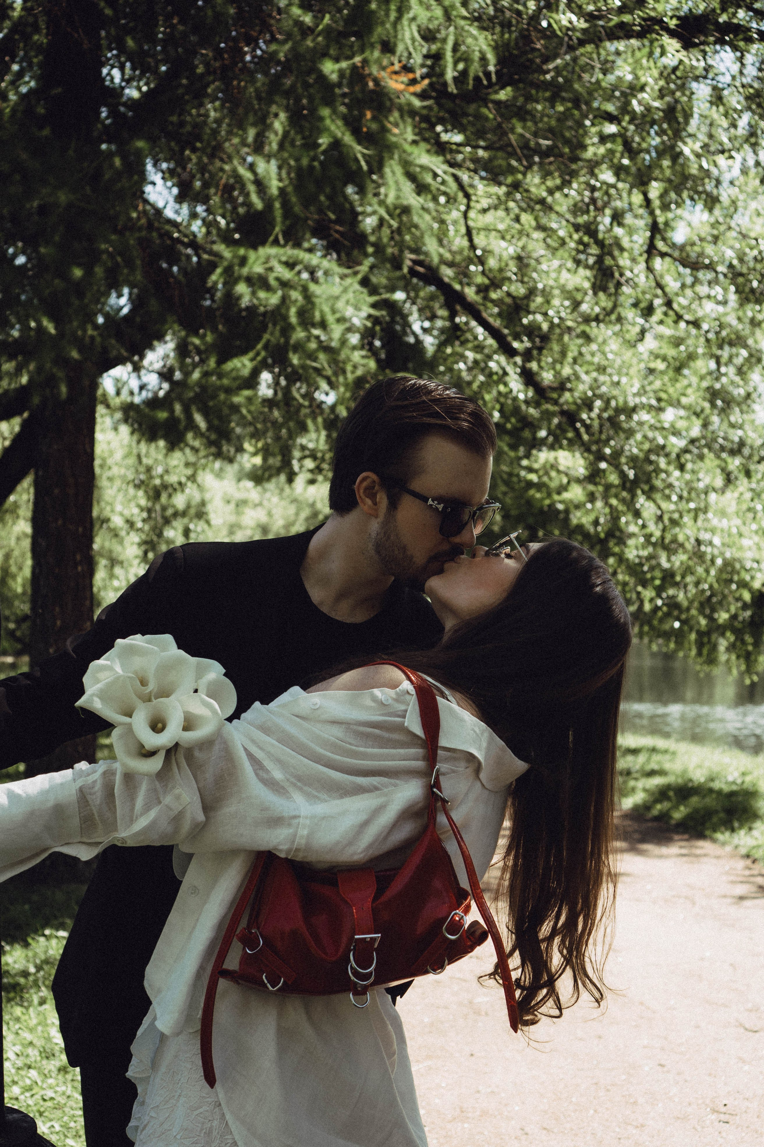 СВАДЕБНАЯ СЬЕМКА В ПАРКЕ ПОБЕДЫ И ПРОГУЛКА ПО МОСКОВСКОМУ ПРОСПЕКТУ. Профессиональный фотограф, Санкт-Петербург — Виктория Богомолова