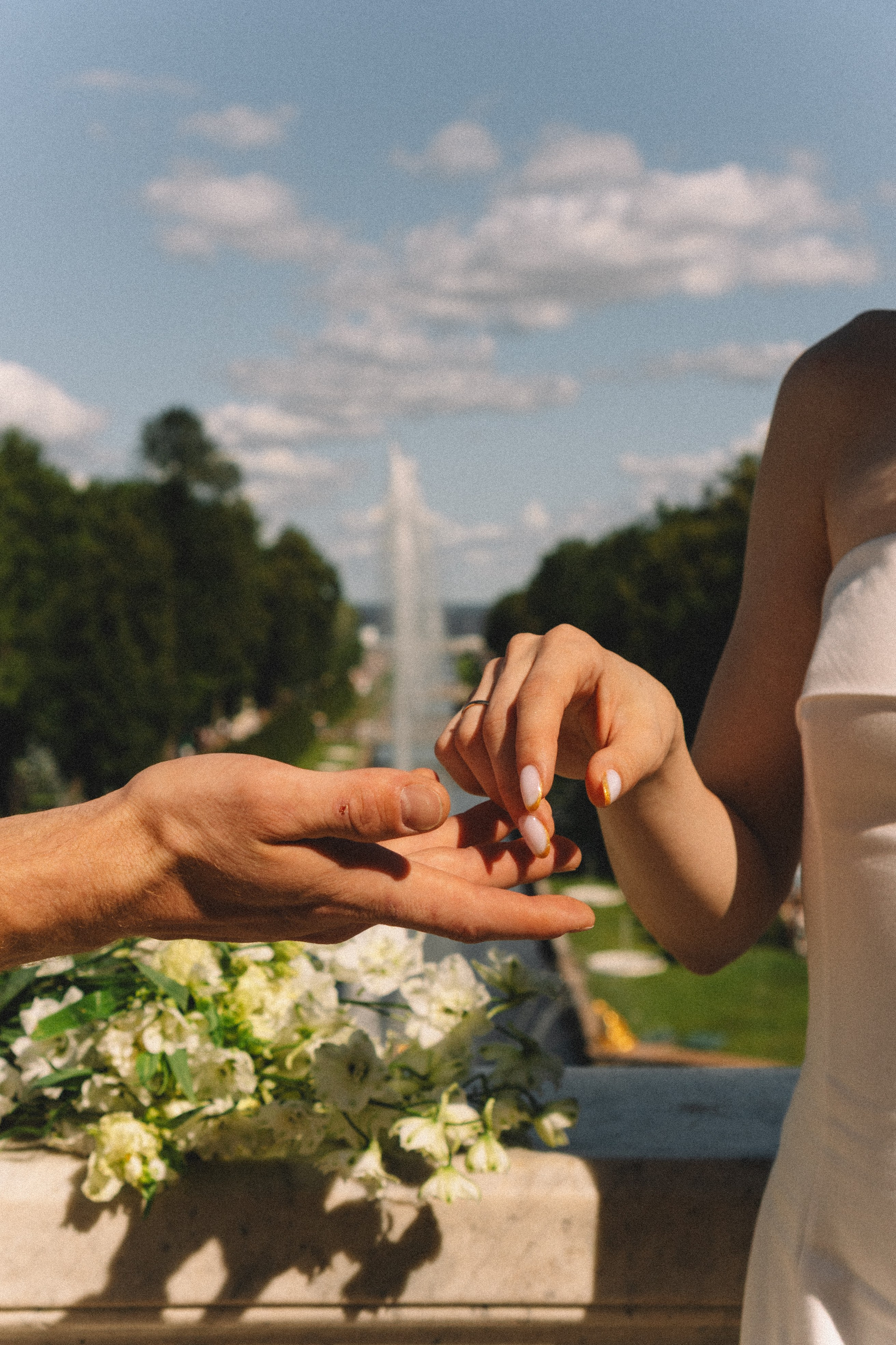 СВАДЕБНАЯ СЬЕМКА В ПЕТЕРГОФЕ И СЬЕМКА РЕПОРТАЖА В ЗАГСЕ ПЕТЕРГОФА. Профессиональный фотограф, Санкт-Петербург — Виктория Богомолова