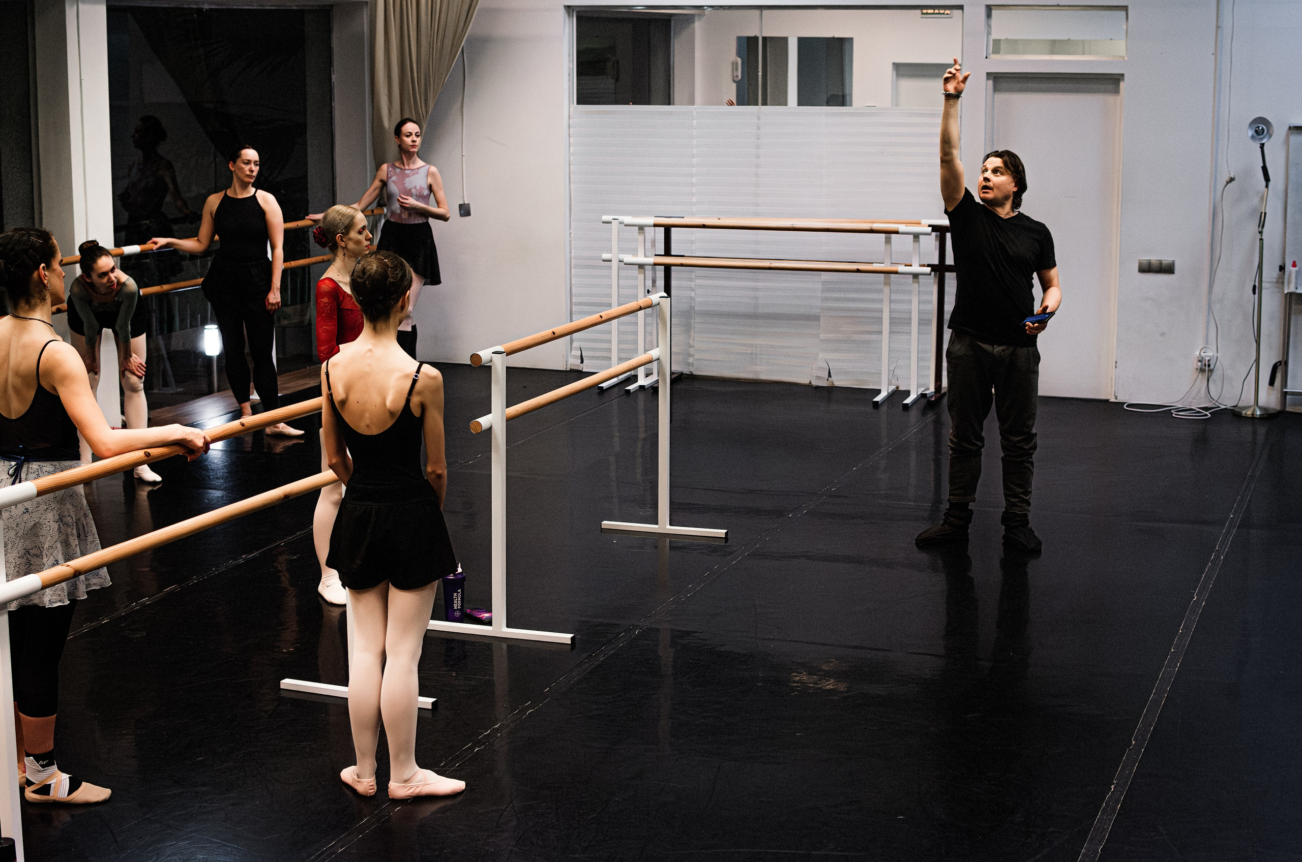 МК Антона Корсакова по классическому танцу. Портретный и репортажный фотограф в Санкт-Петербурге Варвара Жукова