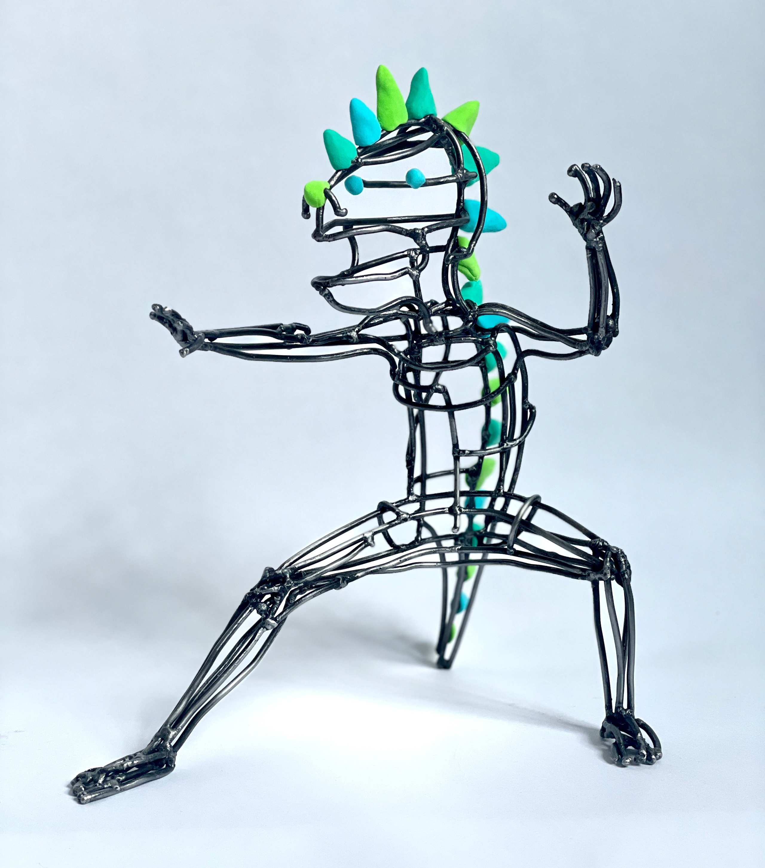 Малыши из проекта «Жизнь на острове Ата»_2023. Художник — скульптор Антонина Фатхуллина