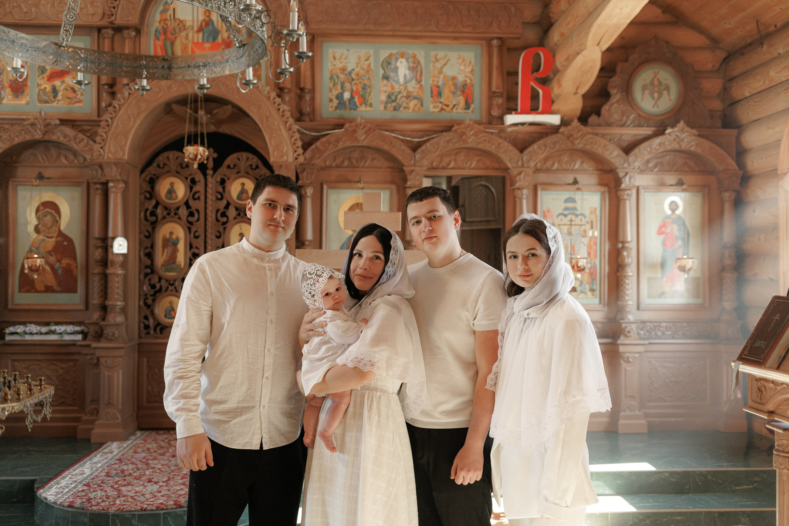 Крещение Вари. Семейный и детский фотограф в Нижнем Новгороде Буслаева Мария