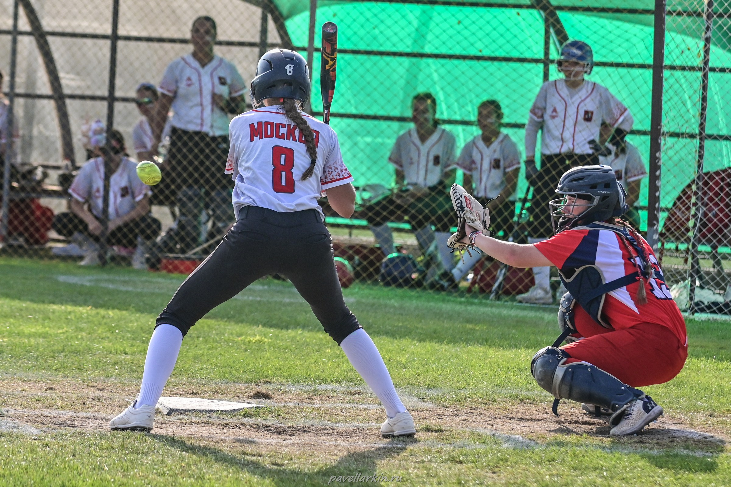 Софтбол: Финал юношеской спартакиады 2025 года. Спортивный фотограф, фотожурналист Павел Ларькин