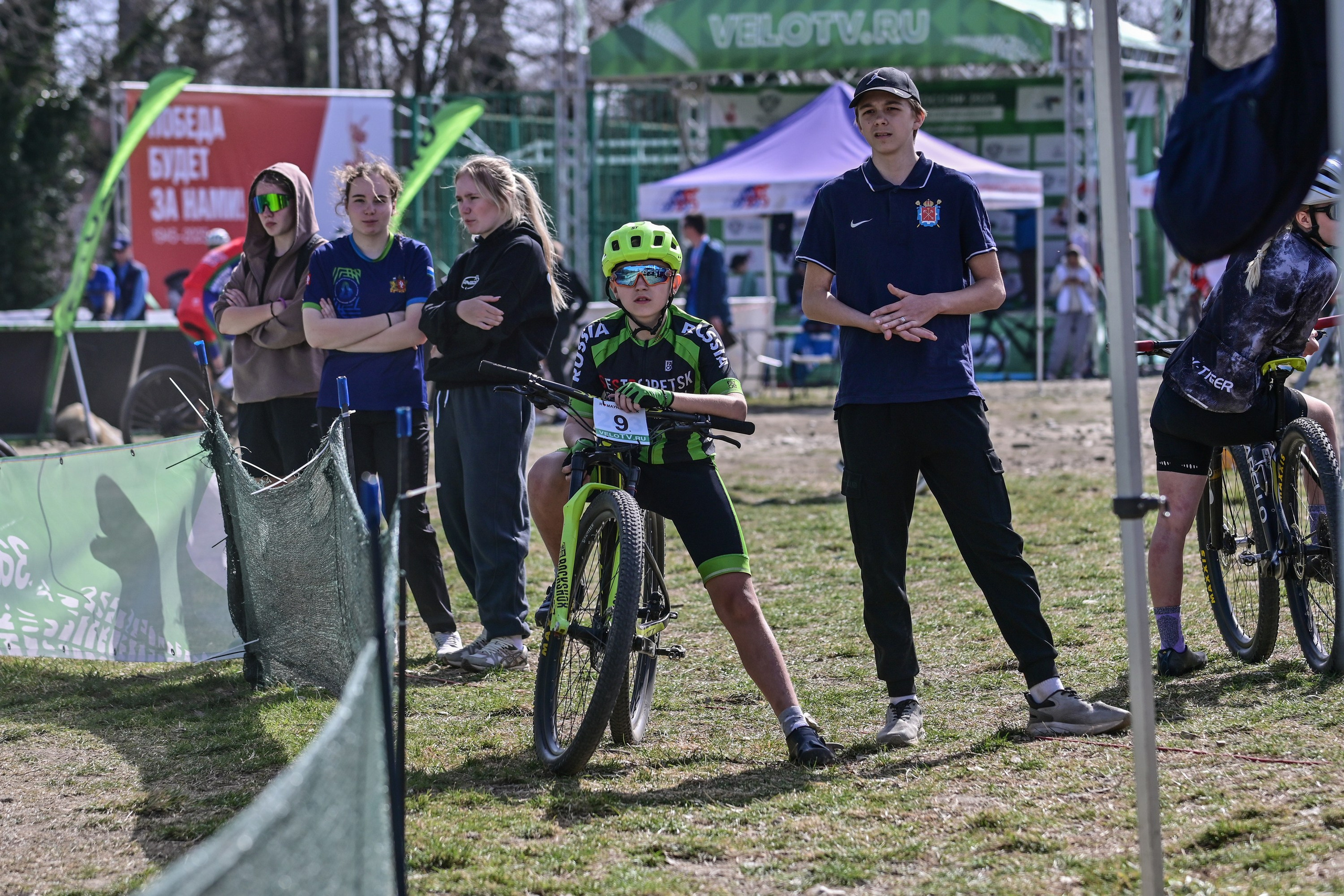 Маунтинбайк, кросс-кантри в Архипо-Осиповке 16 марта 2025. Спортивный фотограф, фотожурналист Павел Ларькин
