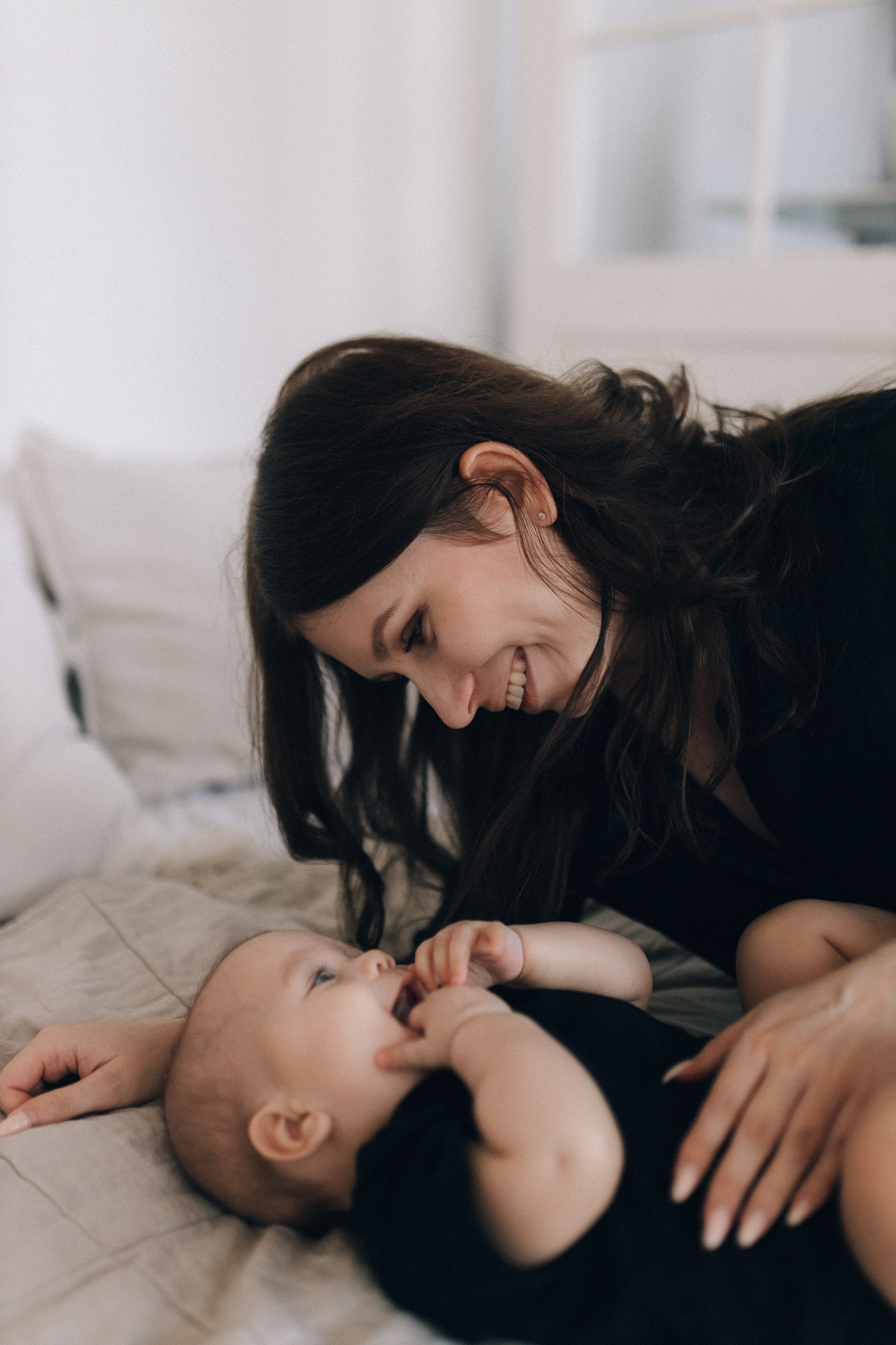 Фотосессия мама с малышом в студии. Семейный фотограф Екатеринбург Черепанова Олеся