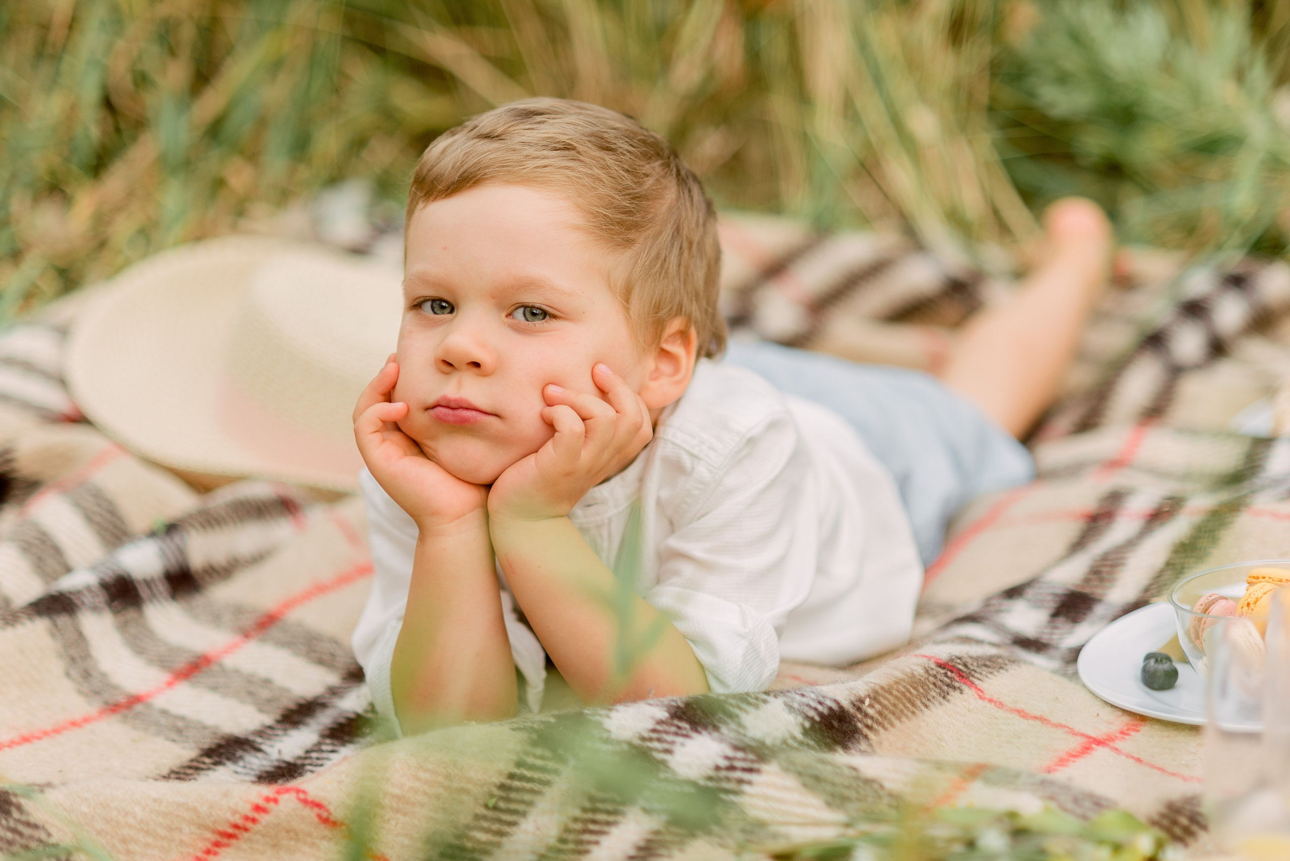 В поле. Фотограф Юлия Попова