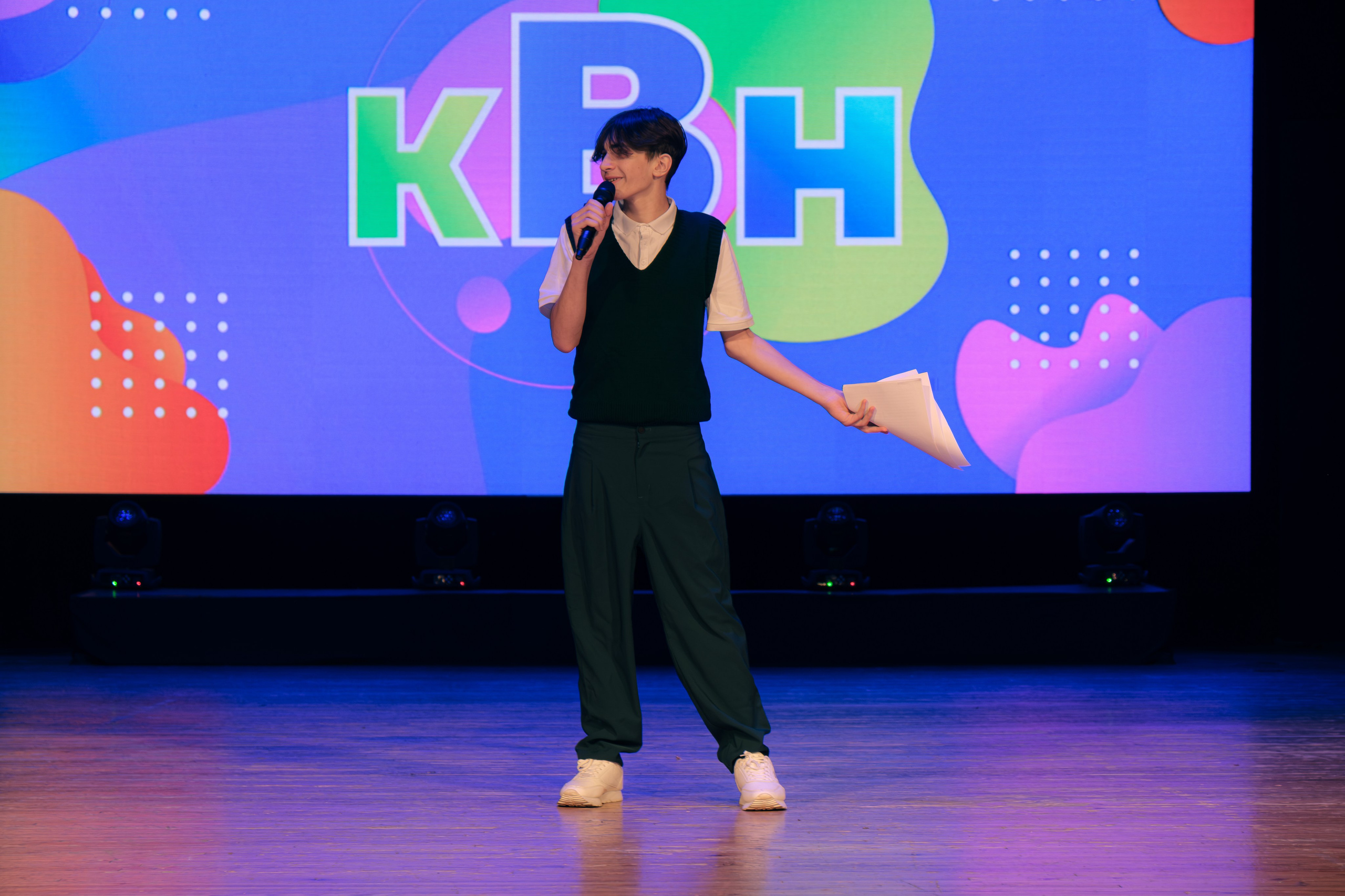 Осенний кубок КВН лиги «Зелёная». Междуреченск. Фотограф — Никита Максимов