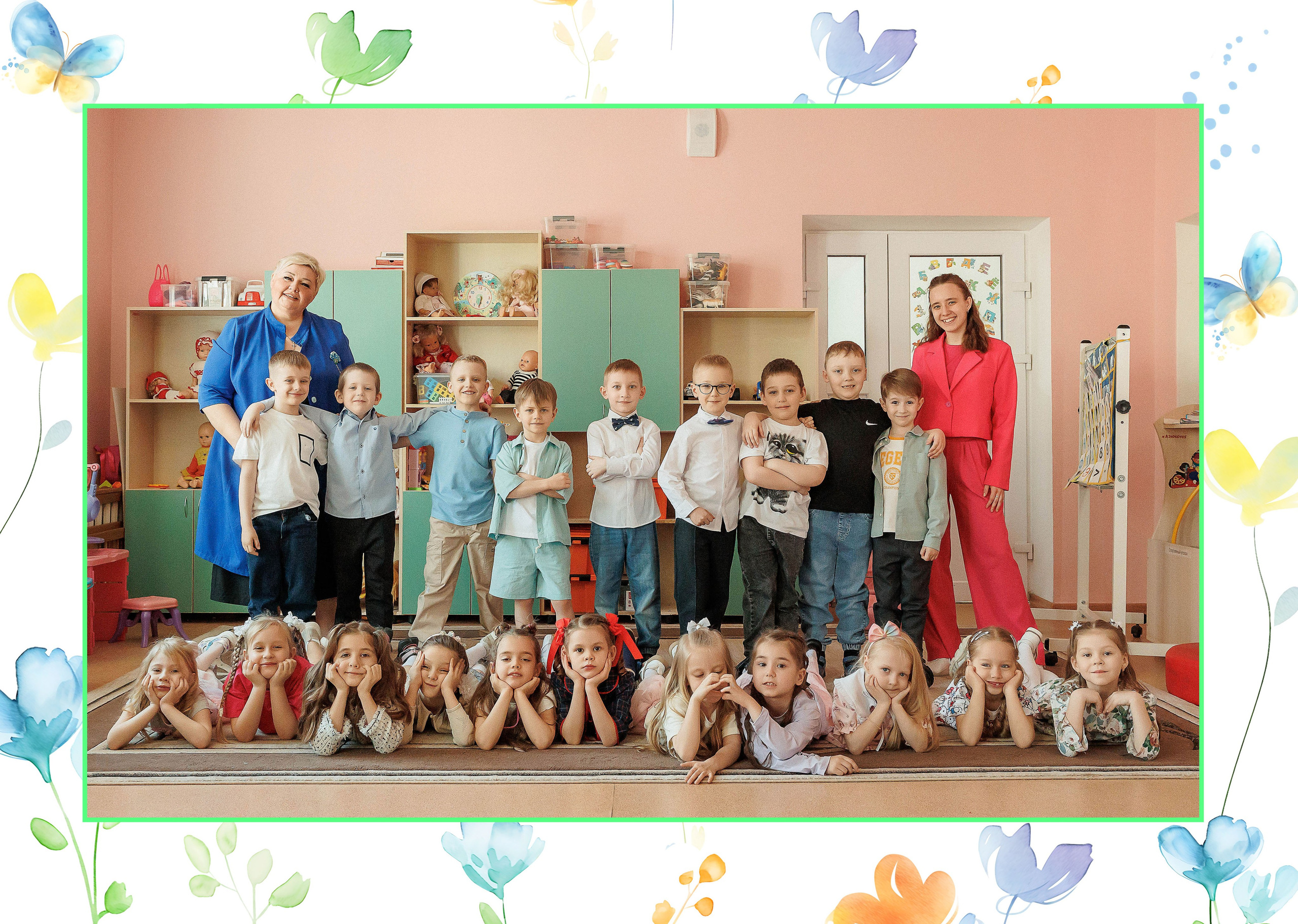 Выпускной альбом для детского сада. Свадебный фотограф Денис Перминов в Воронеже