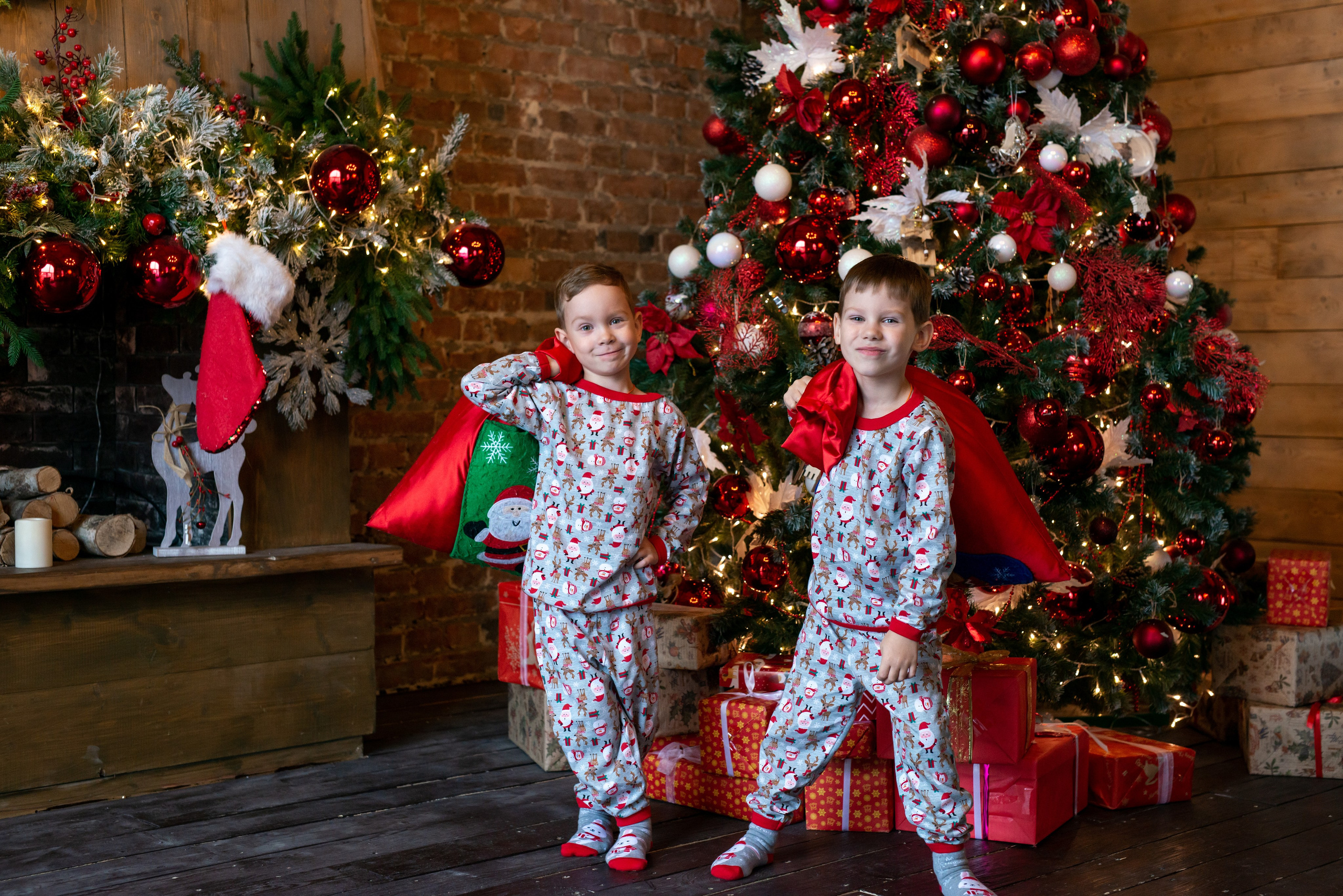 Новогодняя классика. Портретный, семейный и свадебный фотограф в Санкт-Петербурге и в Пушкине Ширяев Денис