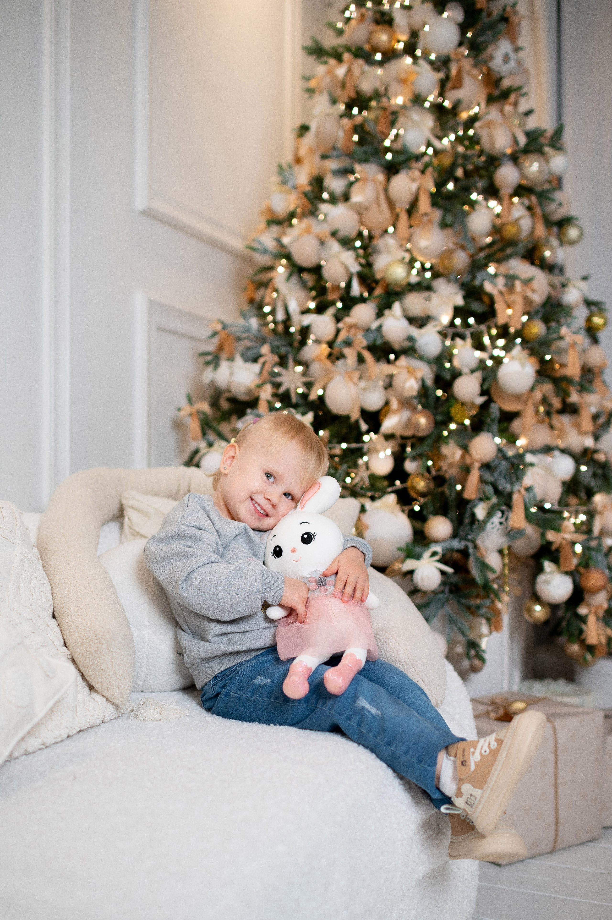 Новогодняя фотосессия для Ники. Портретный, семейный и свадебный фотограф в Санкт-Петербурге и в Пушкине Ширяев Денис