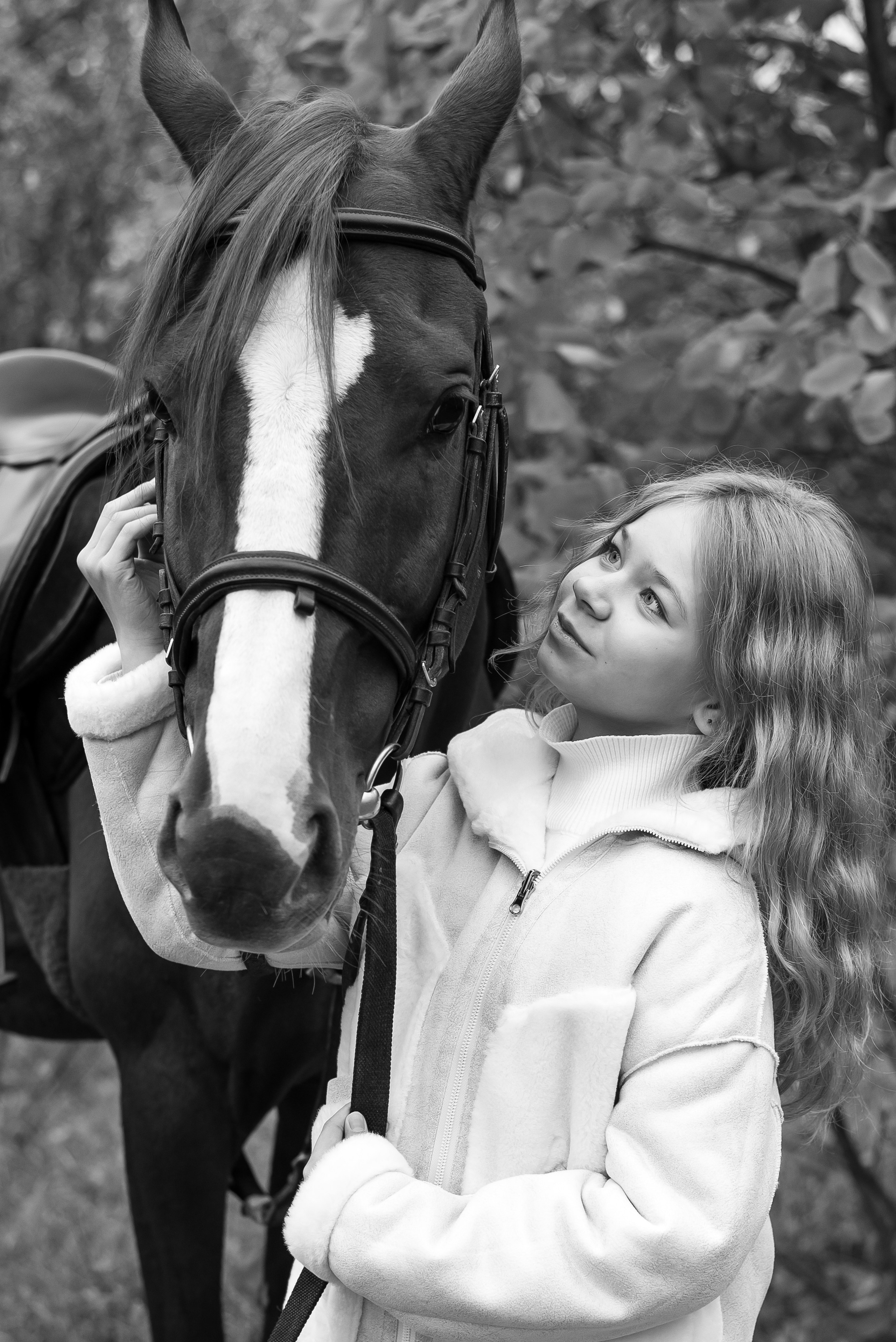 Осенняя фотосессия с лошадью. Семейный и детский фотограф Кущ Наташа