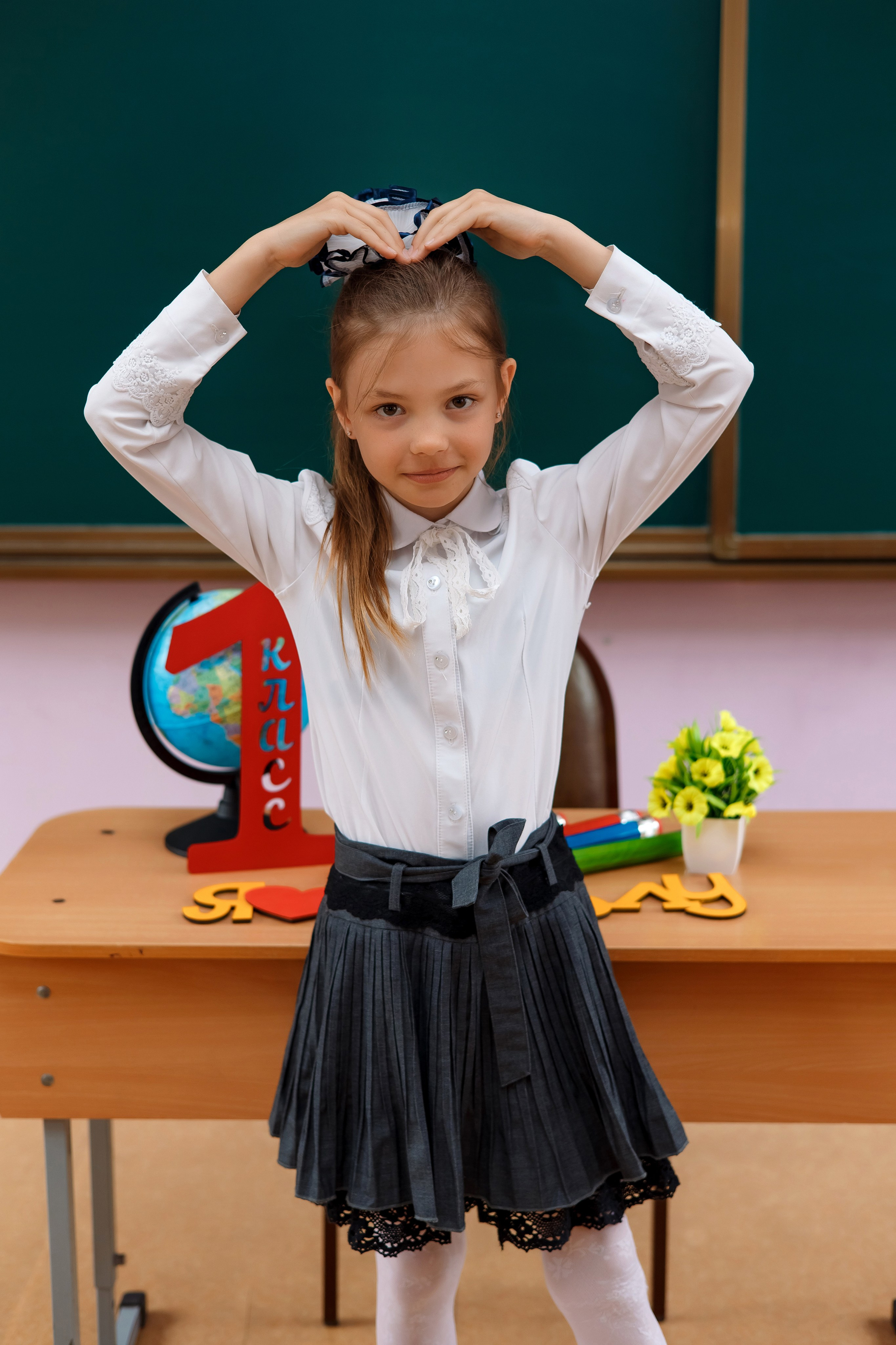 1 класс 1 школа. Фотограф Любовь Корниенко, Примоский край