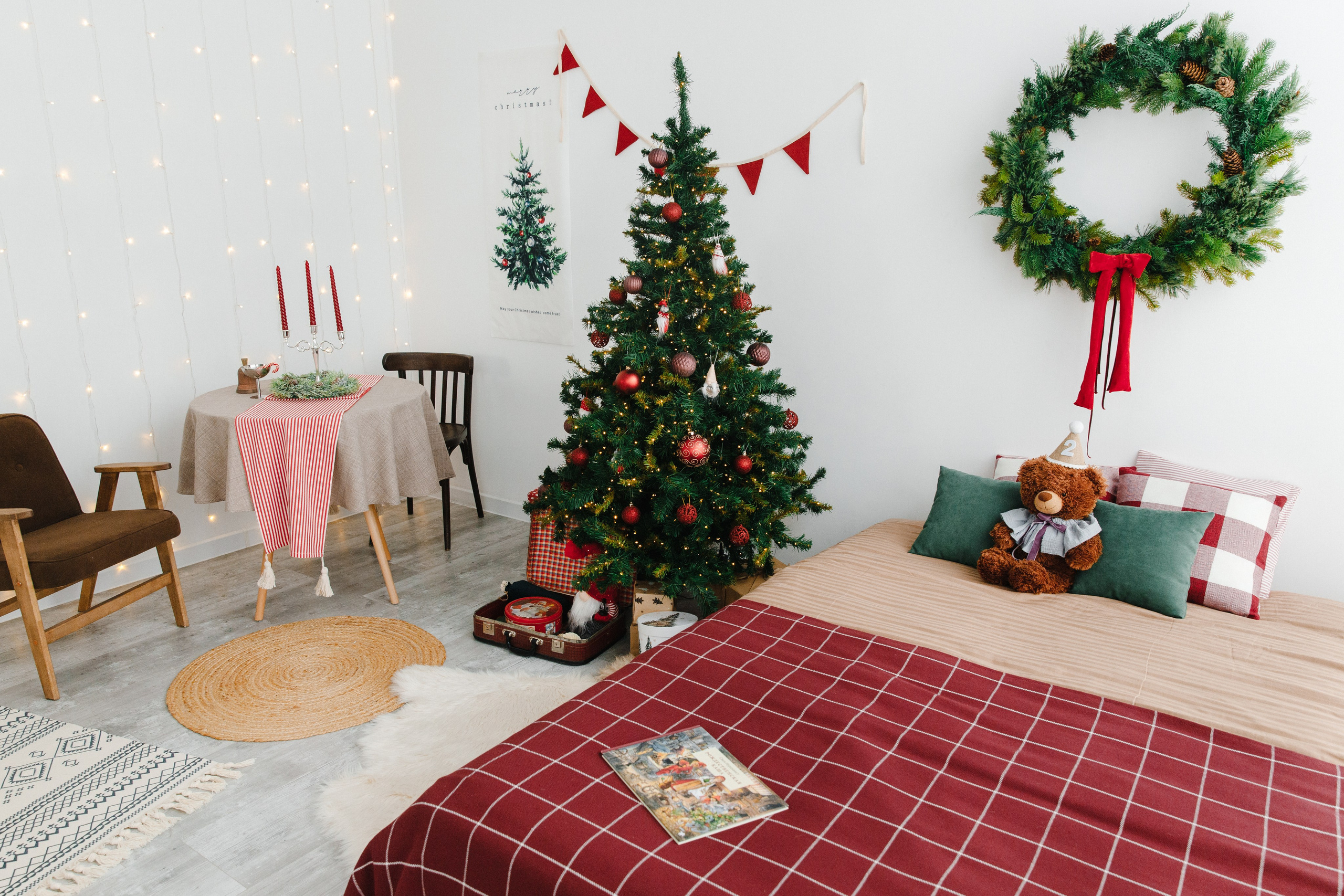 Новогодние локации. Интерьерная фотостудия в г. Барнаул