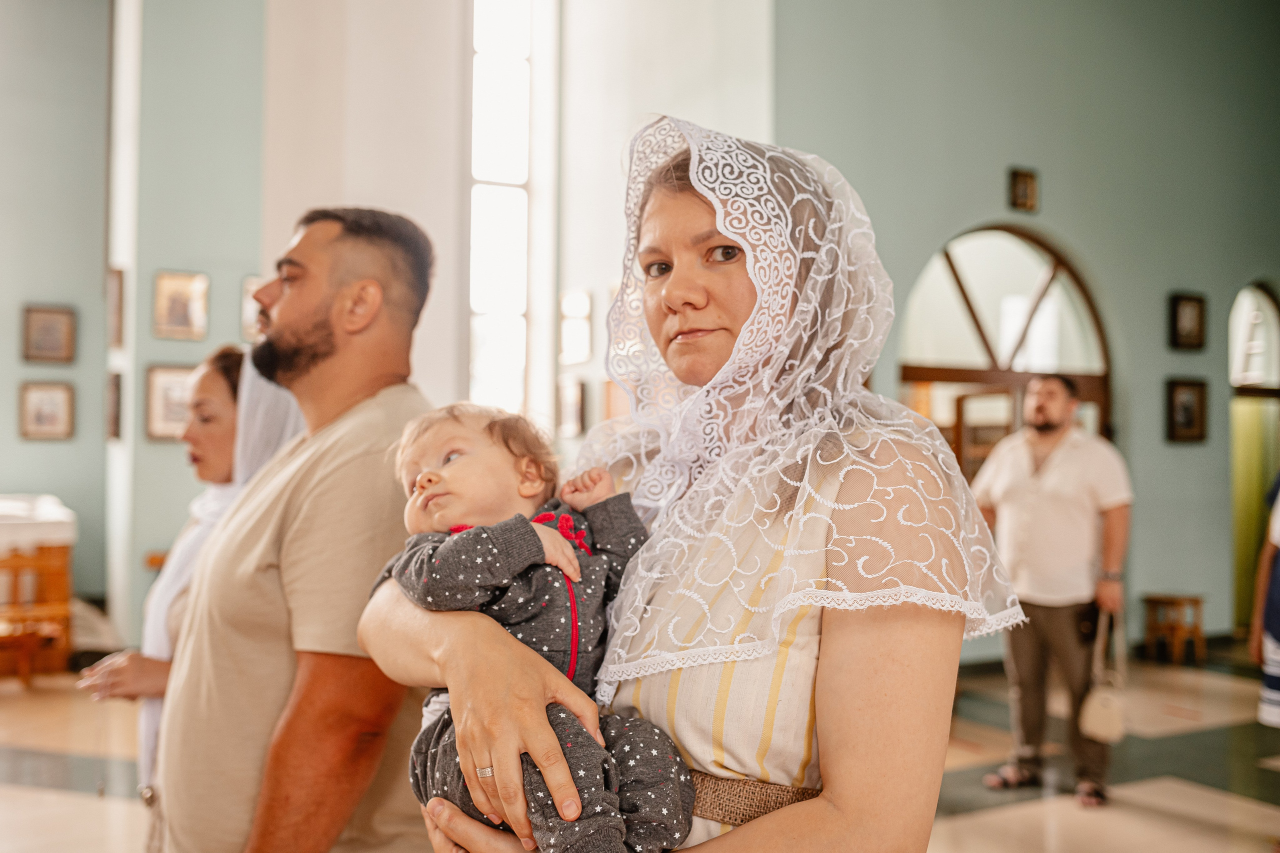 Крещение в Кропоткине. Свадебный фотограф Кропоткин Краснодар