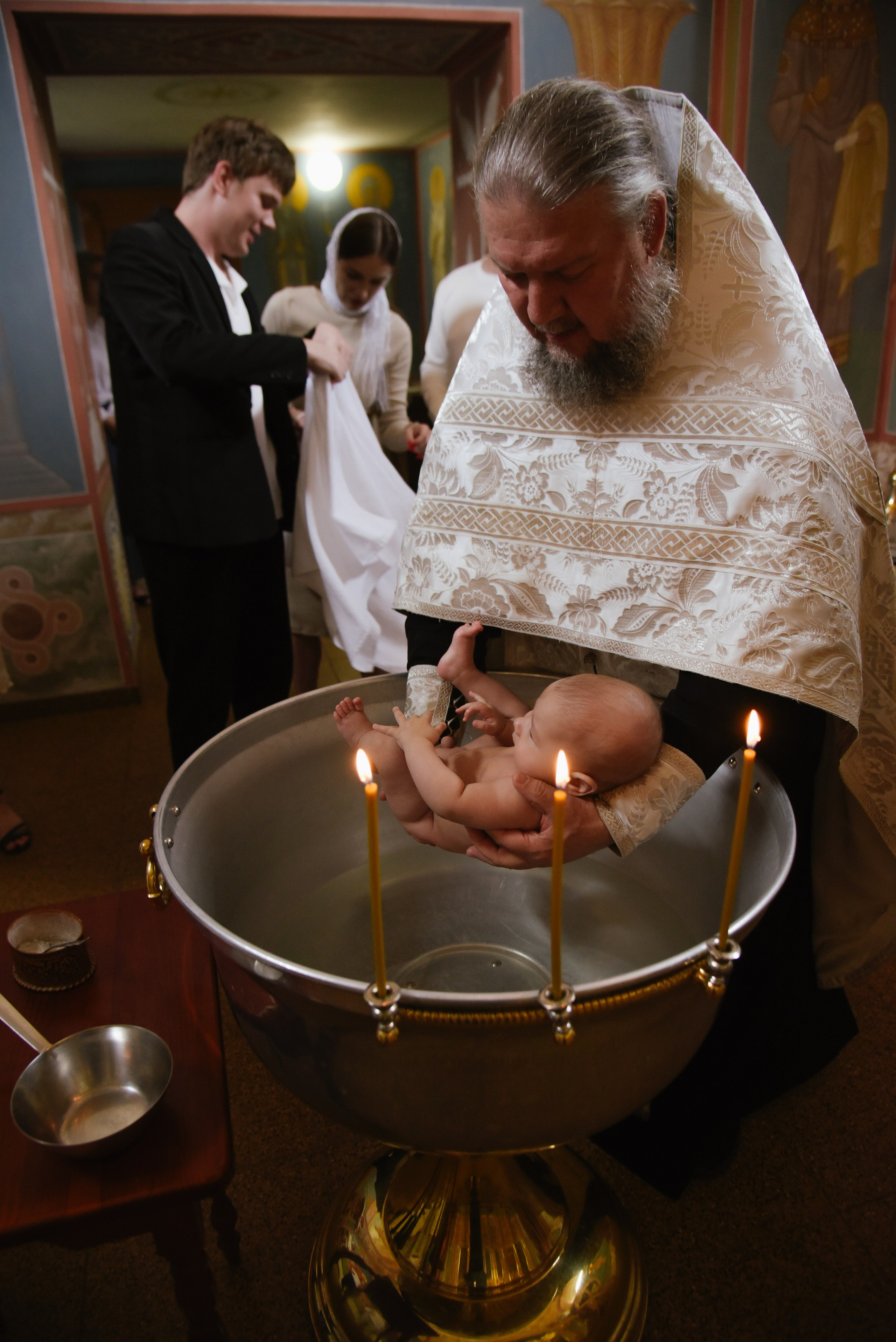 Крещение Вадима. Фотограф Лола Волна, город Москва