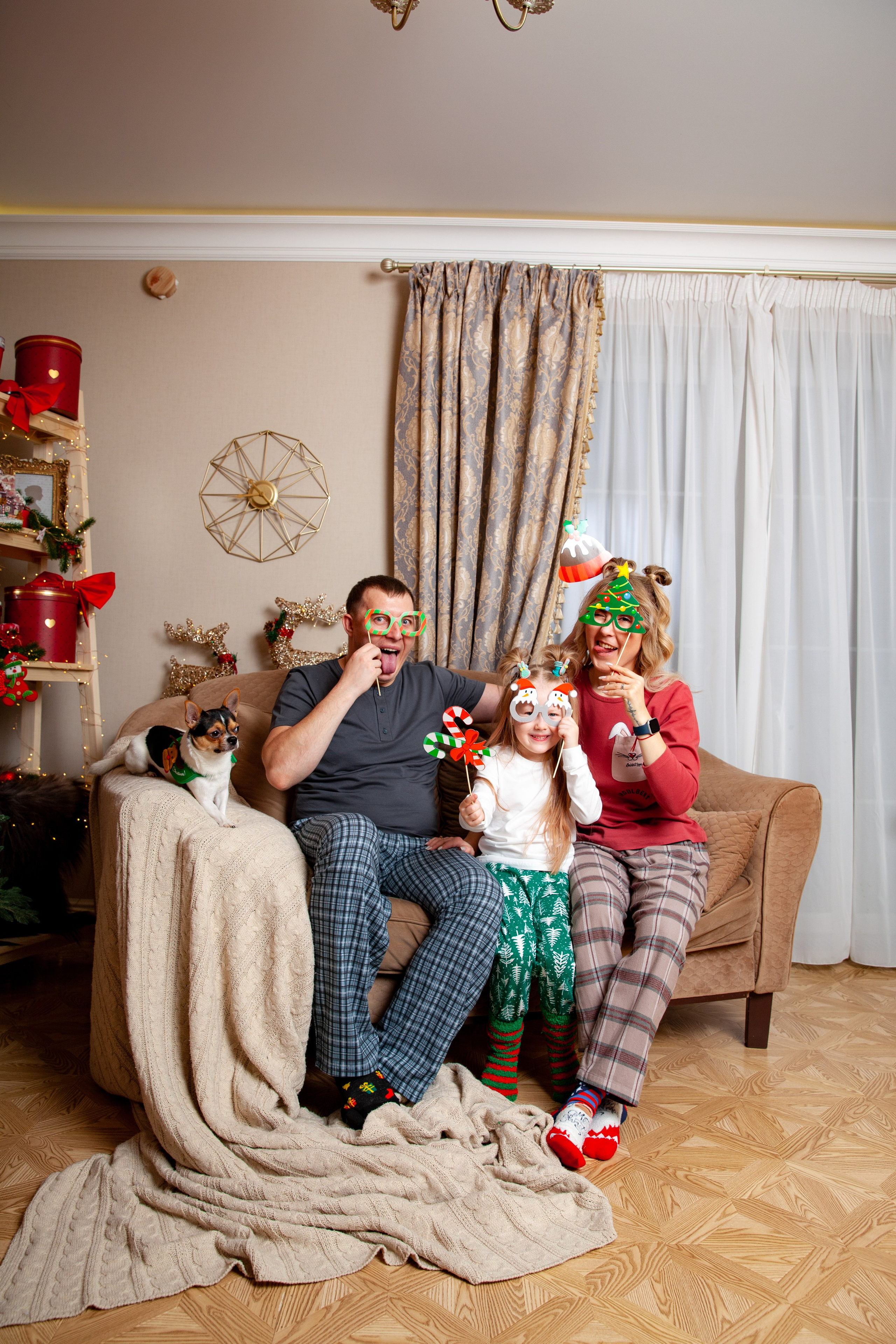 новогодние маски