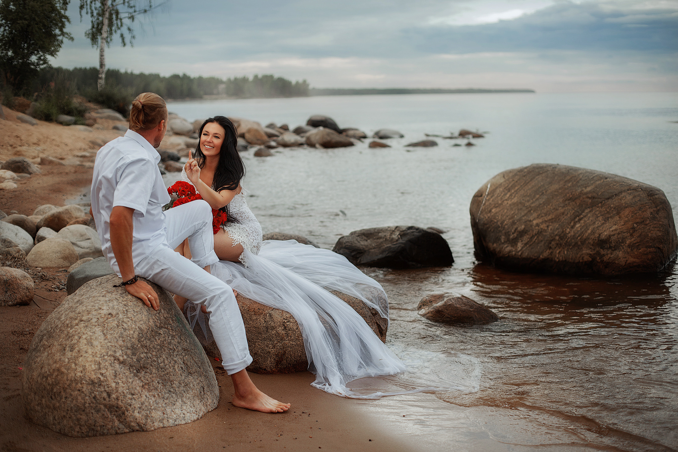 Прогулочная фотосессия для Анастасии и Павла. Фотограф в Санкт-Петербурге и Ленинградской области Катя Нугу