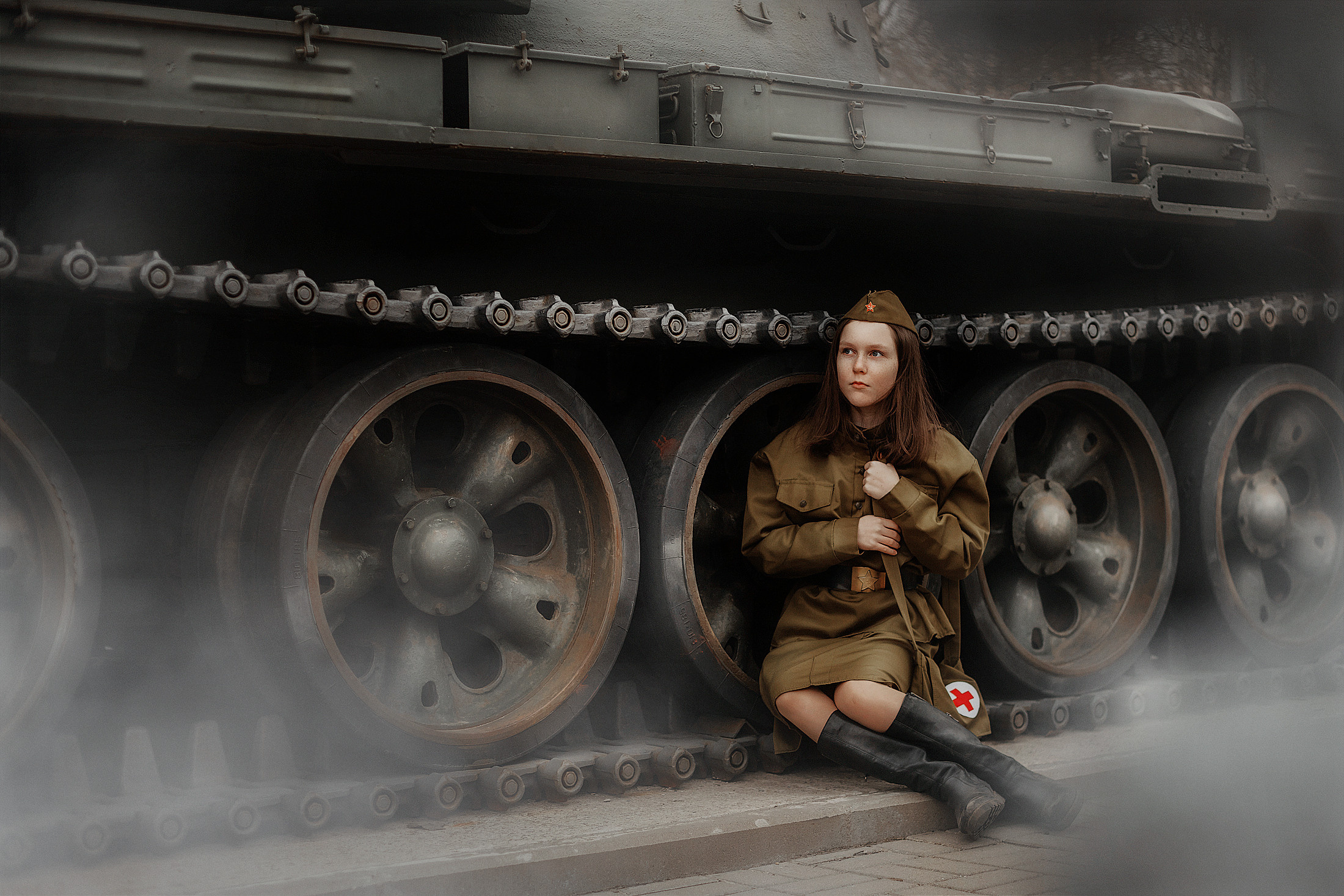 Съёмка к 9 Мая для Яны. Фотограф в Санкт-Петербурге и Ленинградской области Катя Нугу