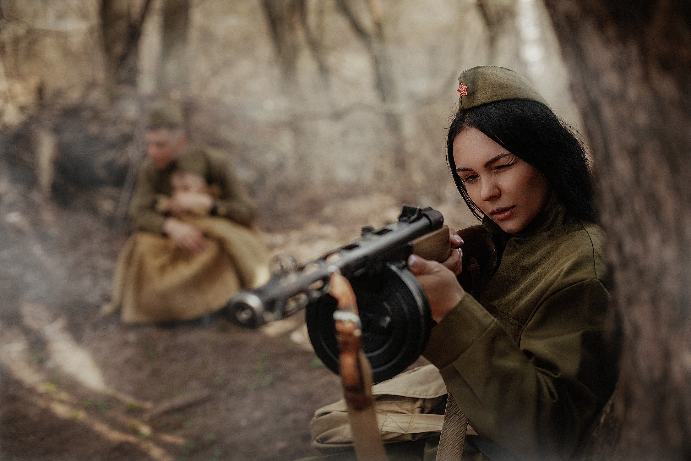 Съёмка ко Дню Победы для Алины. Фотограф в Санкт-Петербурге и Ленинградской области Катя Нугу