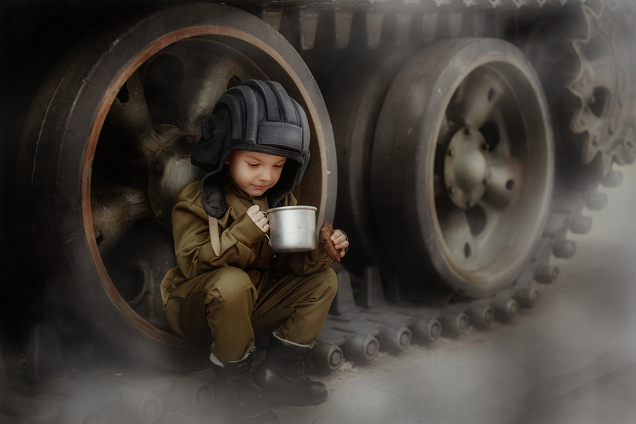 Съёмка ко Дню Победы для Алины. Фотограф в Санкт-Петербурге и Ленинградской области Катя Нугу