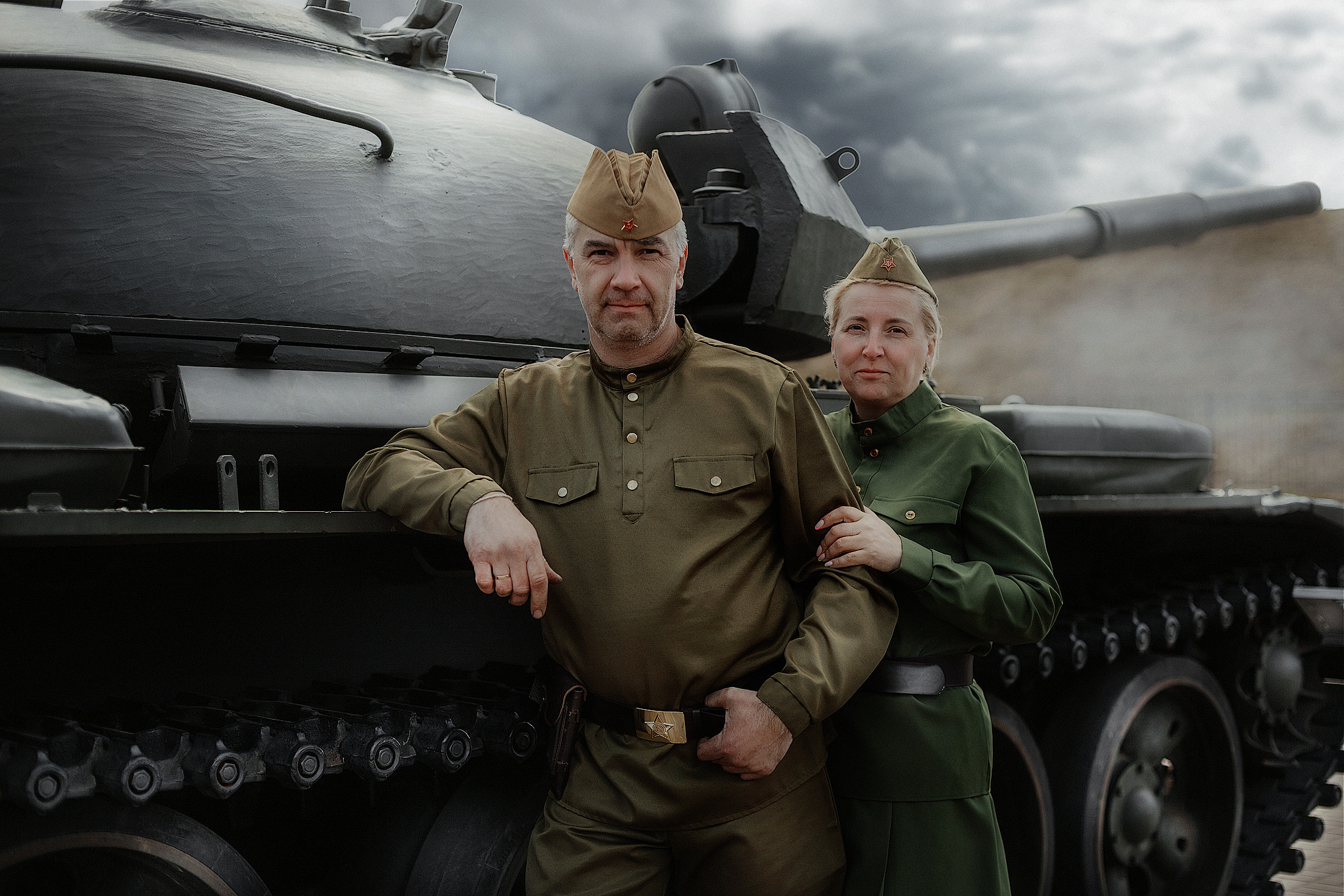 Съёмка ко дню Победы для Ольги. Фотограф в Санкт-Петербурге и Ленинградской области Катя Нугу