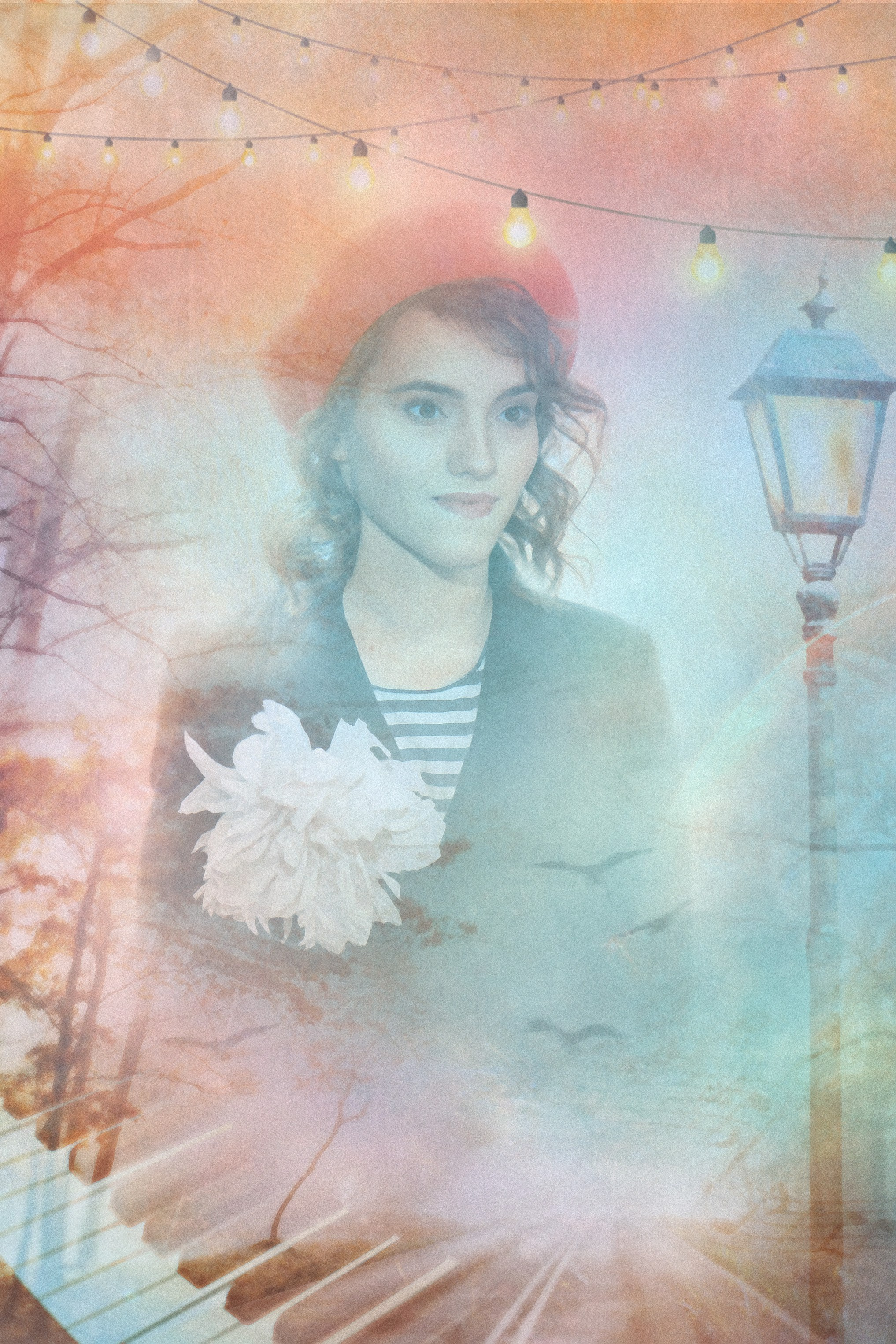 Абстракция женских портретов