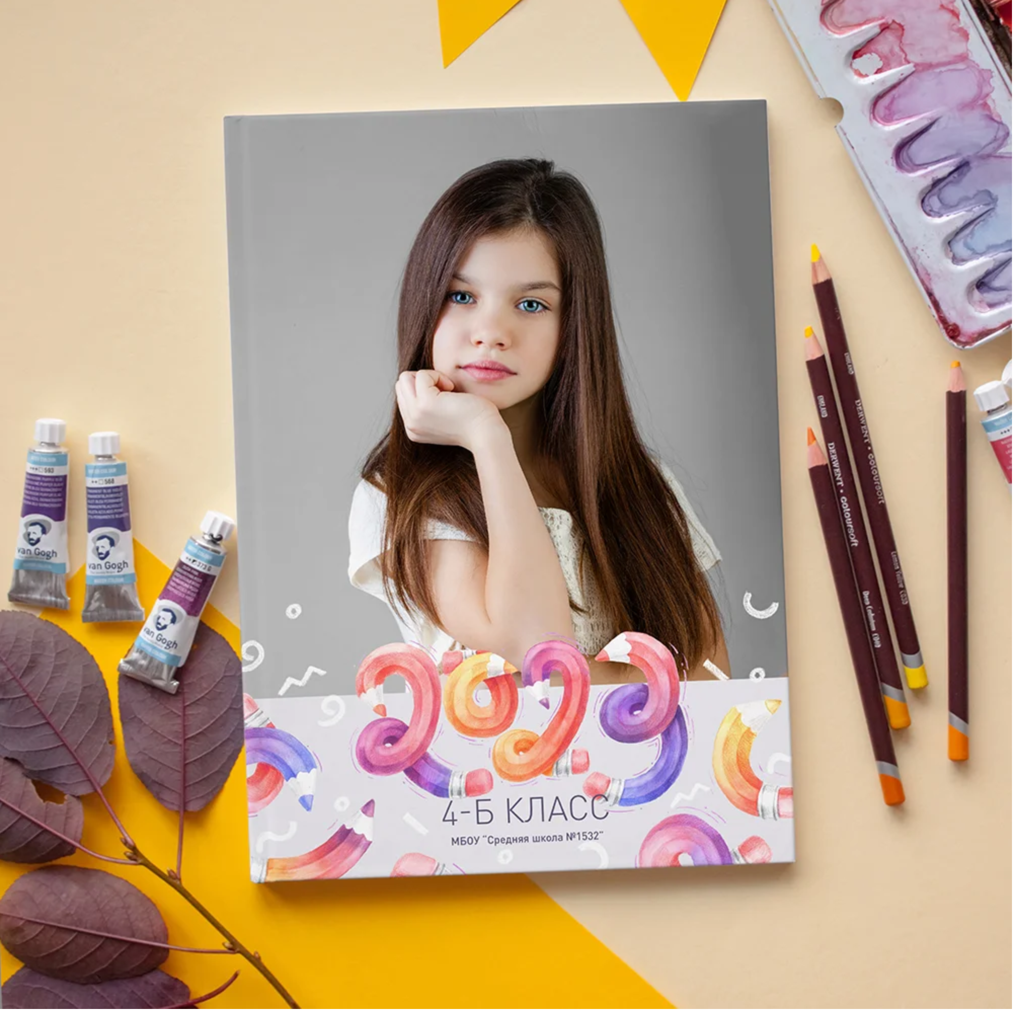 Выпускные альбомы 1-4 класс школьные красивые альбомы