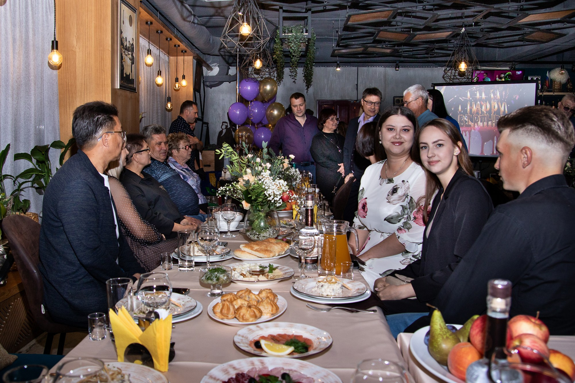 Юбилей. Ресторан у Ханумы. Фотограф в Самаре Алексей Головачёв