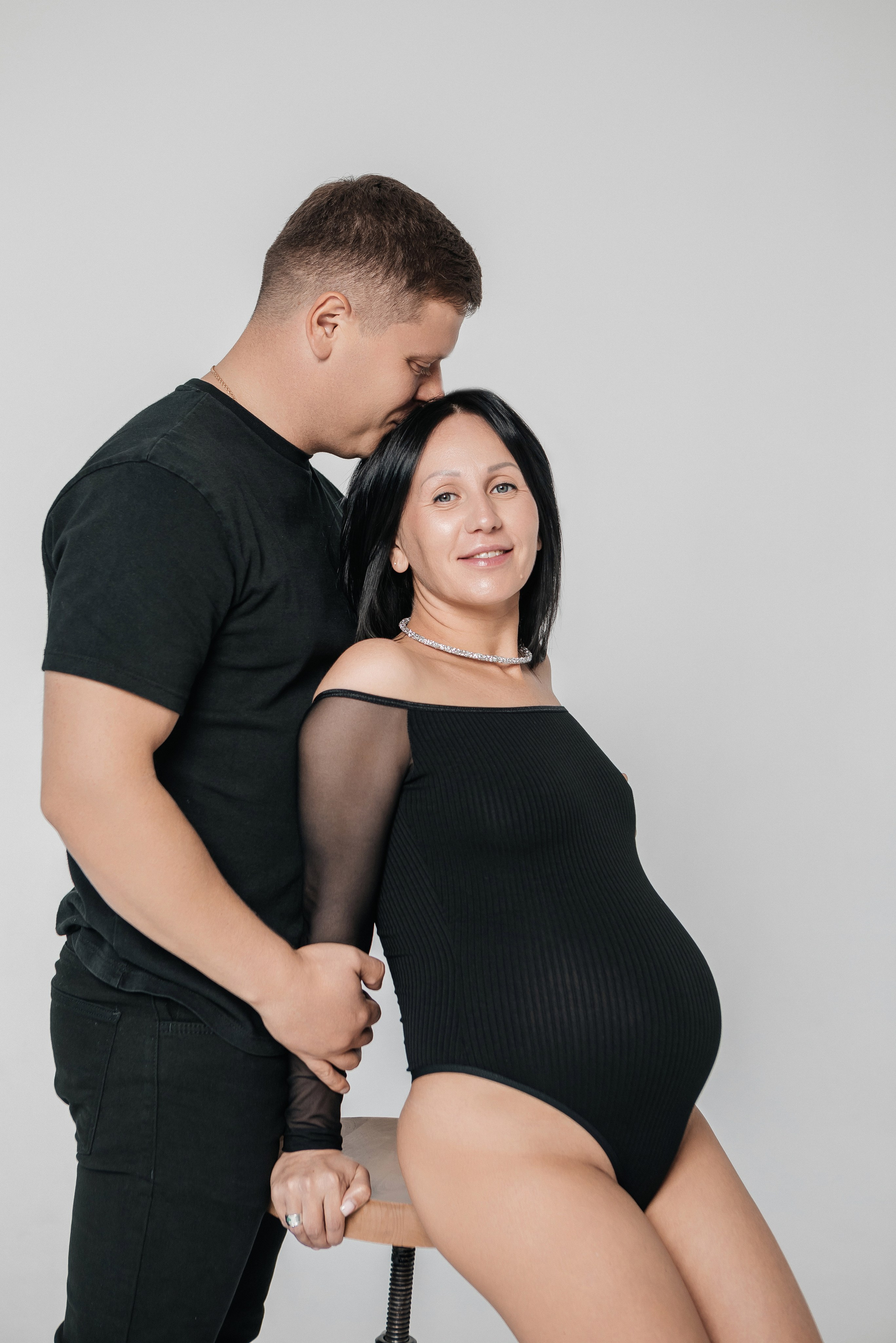 Семейная фотосессия в фотостудии. Свадебный и семейный фотограф Ибрагимова Мария из Екатеринбурга