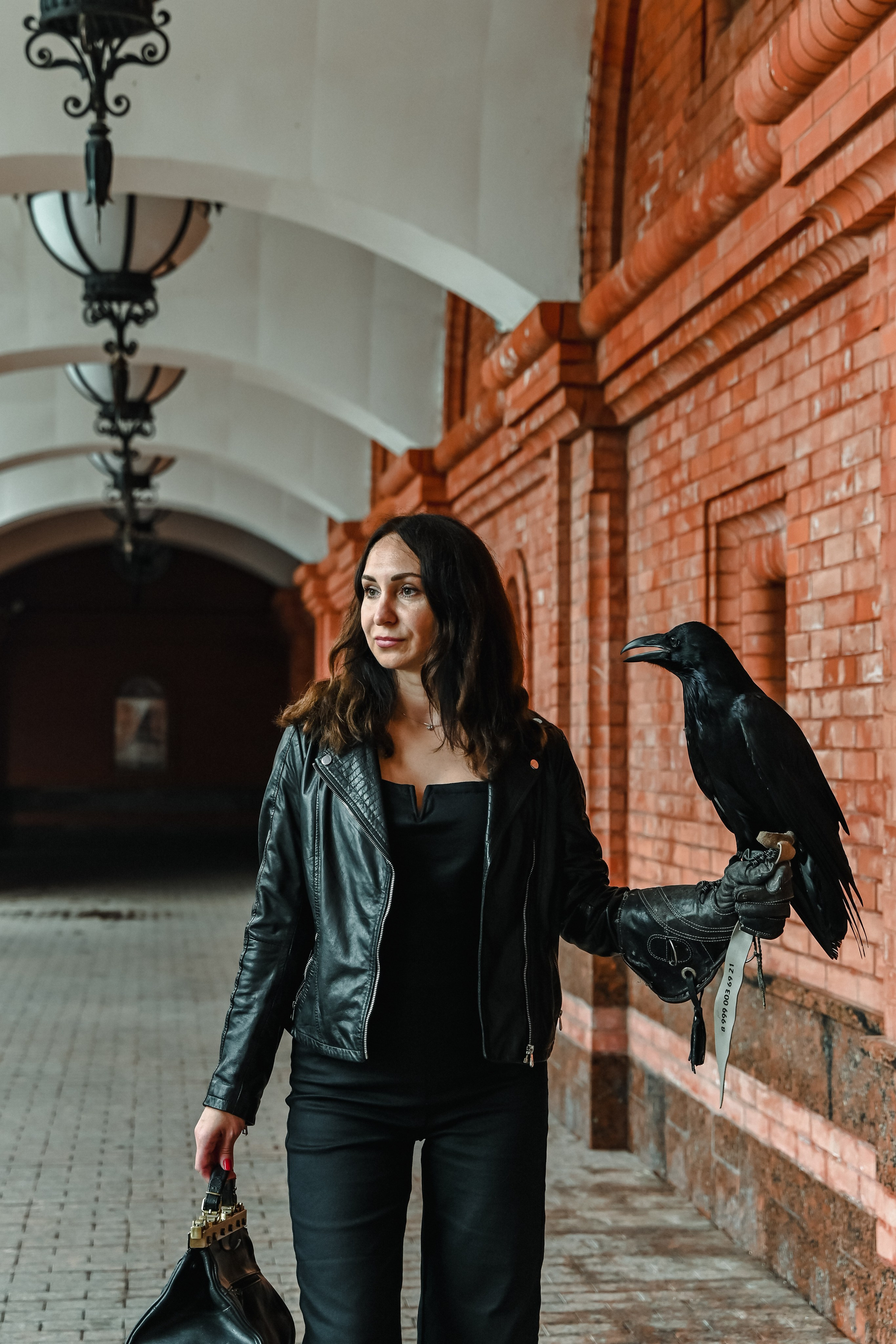 Необычная прогулка с вороном