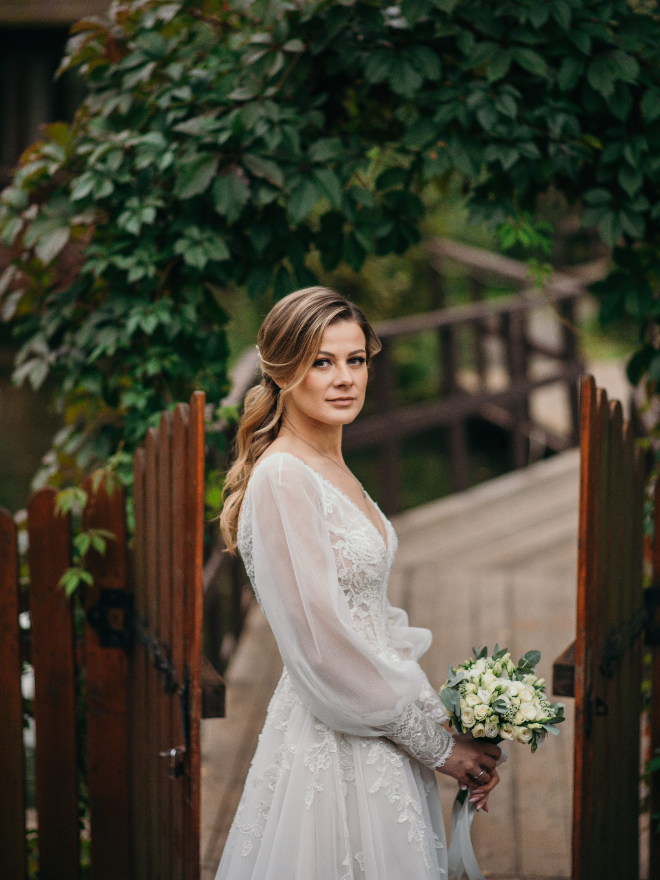 Свадебная фотосессия осенью. Фотограф Москва