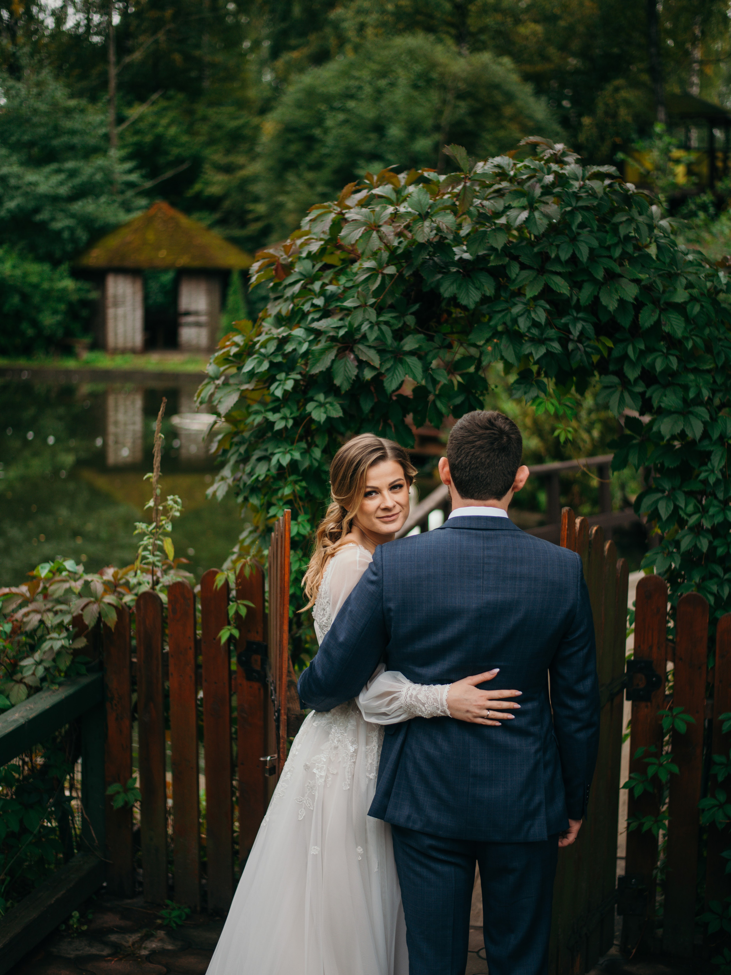 Свадебная фотосессия осенью. Фотограф Москва