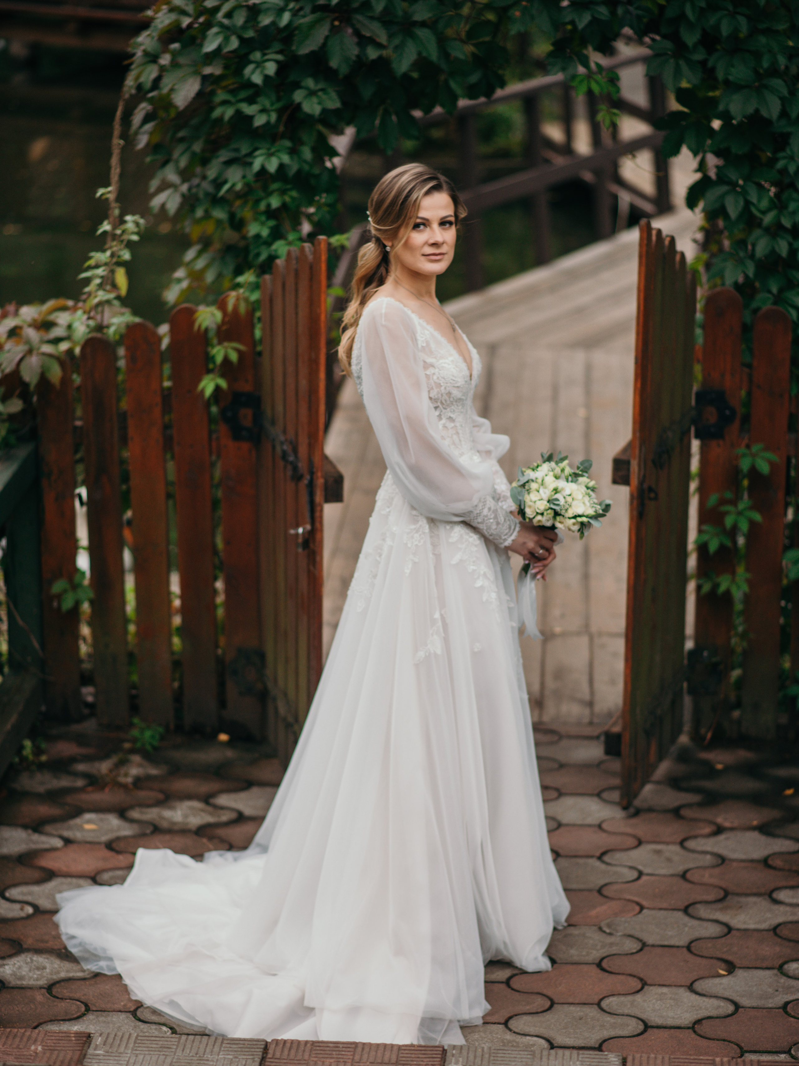 Свадебная фотосессия осенью. Фотограф Москва