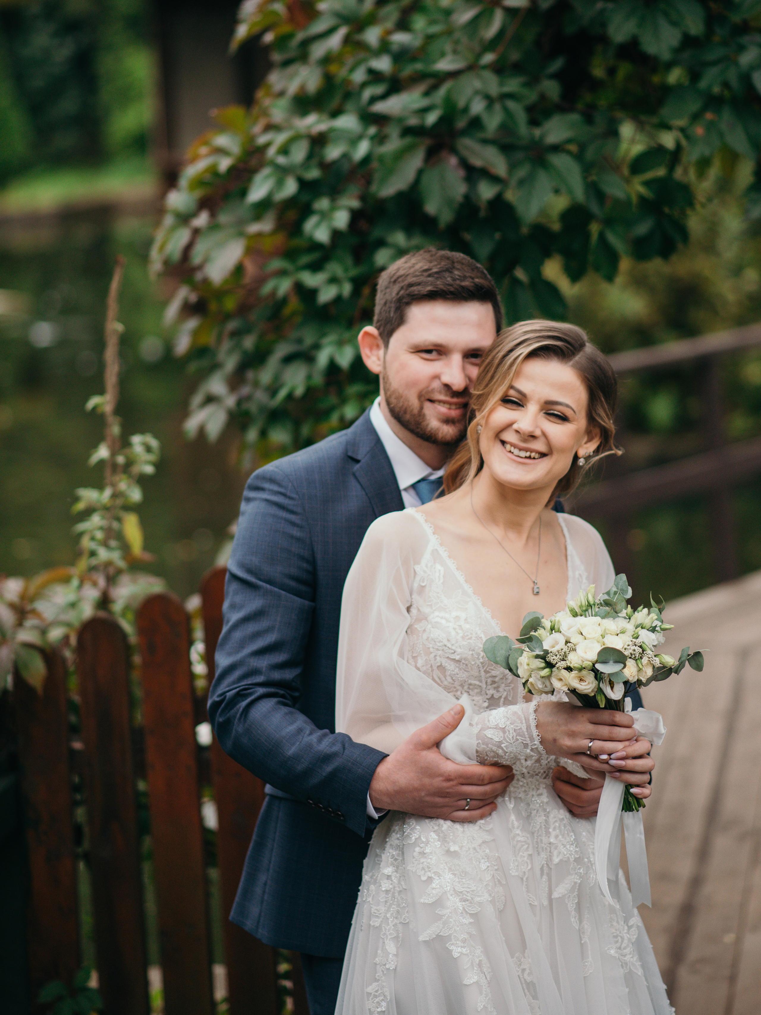 Свадебная фотосессия осенью. Фотограф Москва