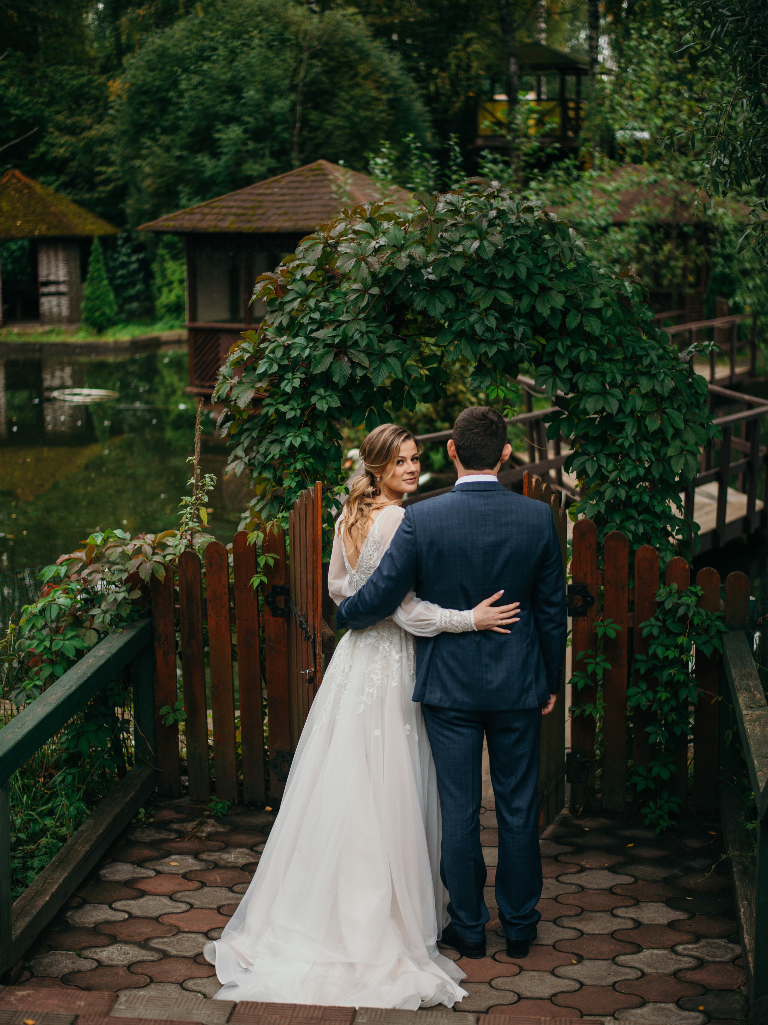 Свадебная фотосессия осенью. Фотограф Москва