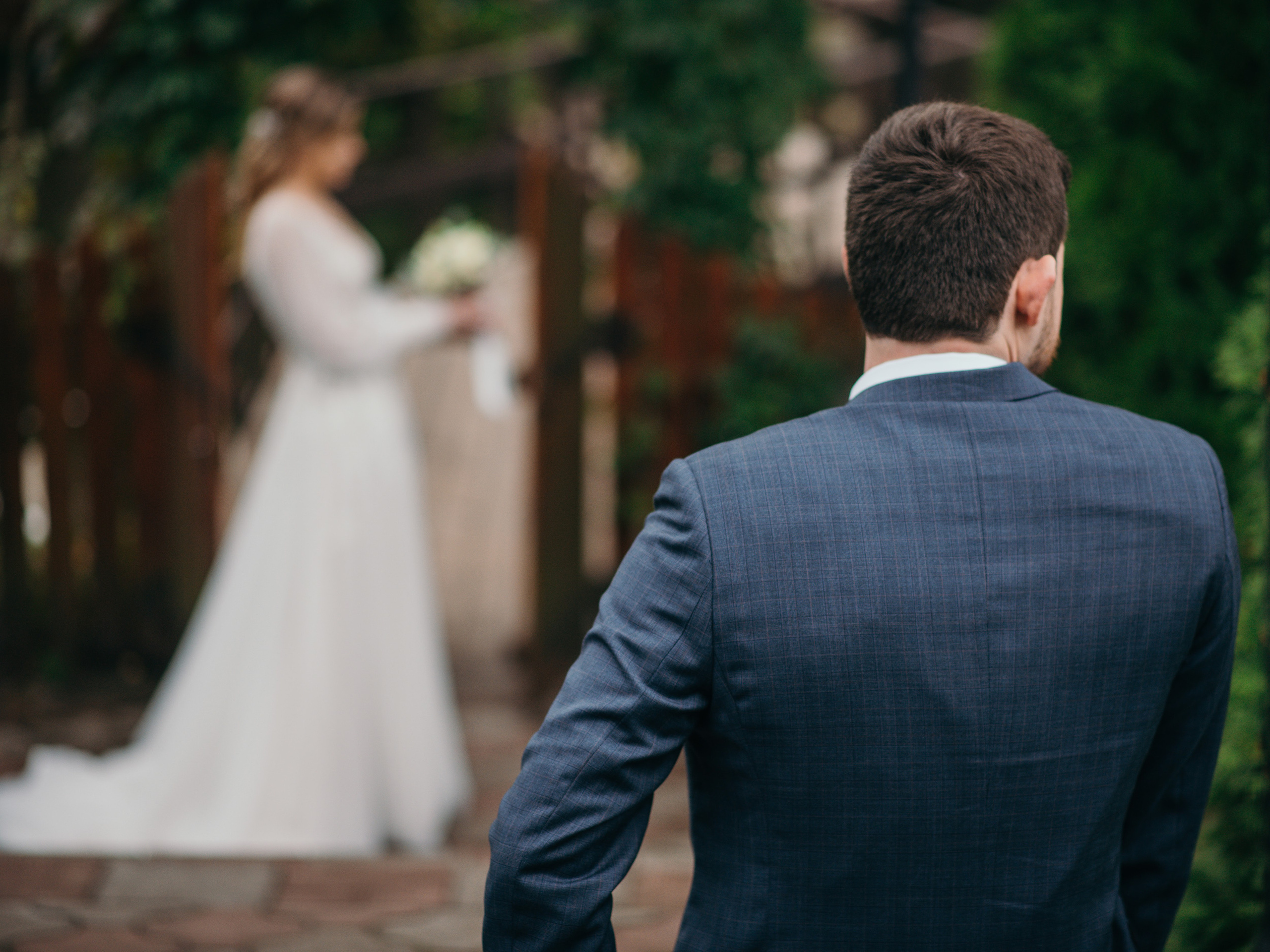 Свадебная фотосессия осенью. Фотограф Москва