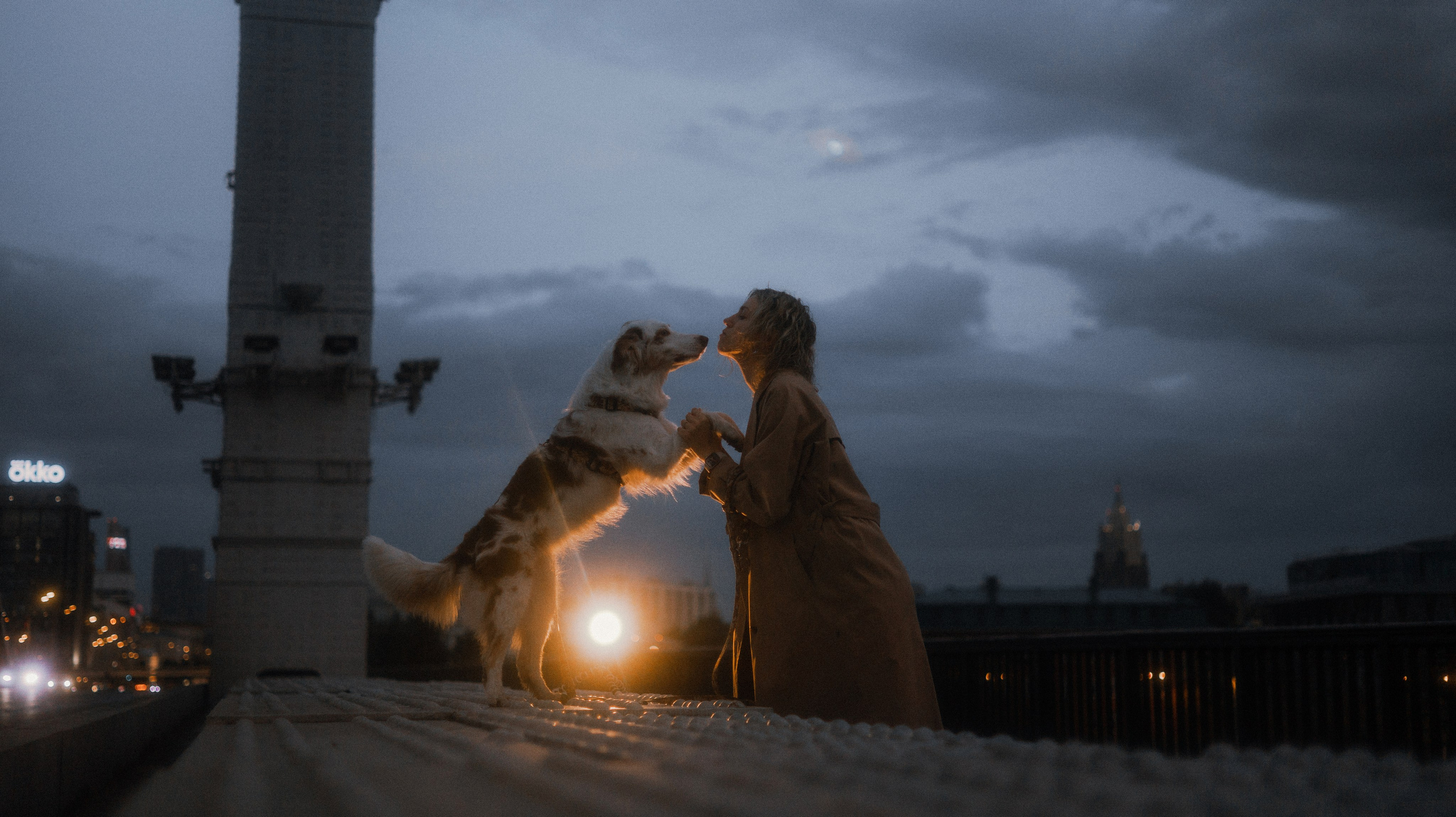 Светлана и Оливия. Фотограф-анималист Богданова Полина