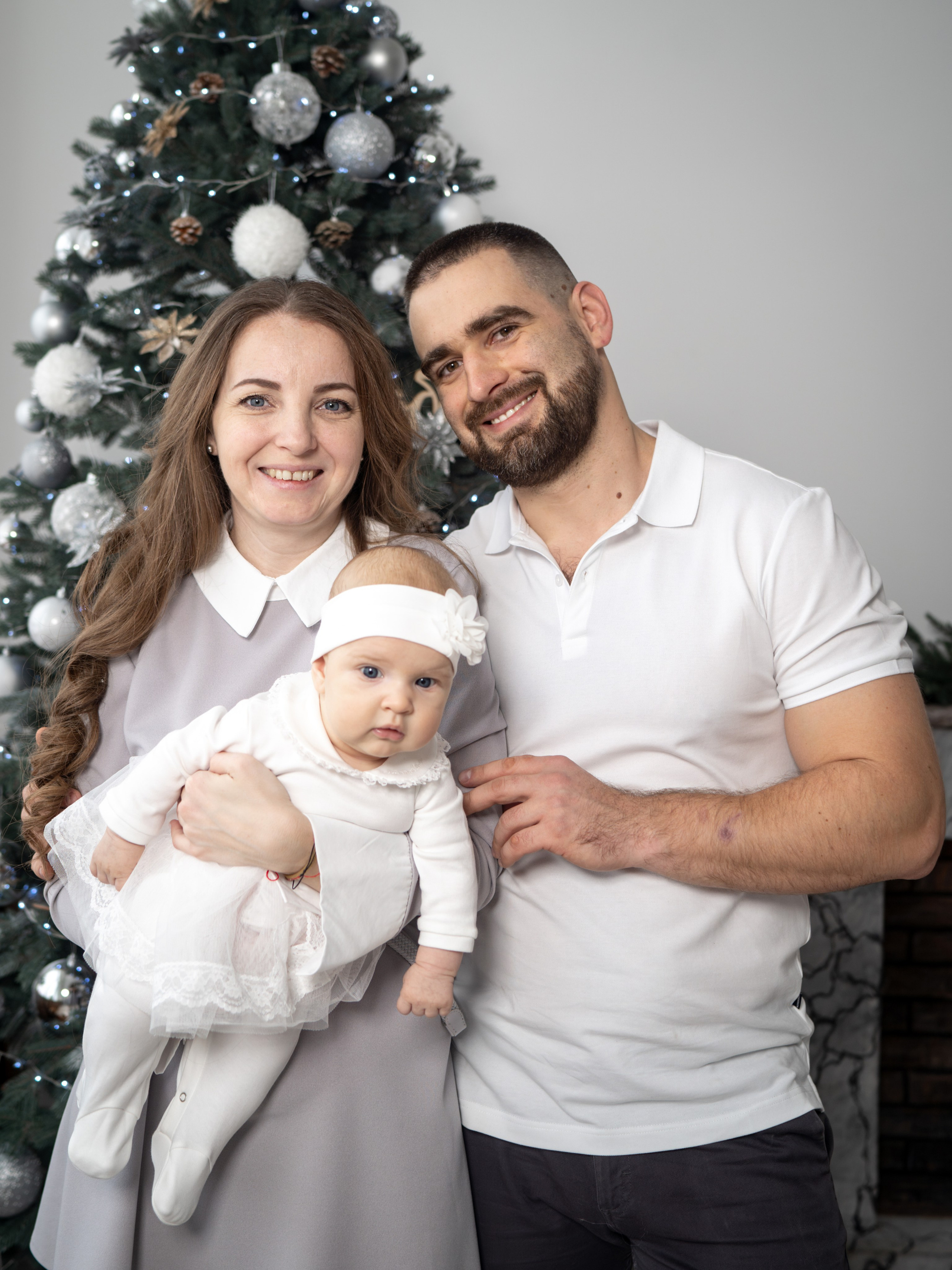 С самоедской лайкой. Фотограф Зинаида Евдокимова