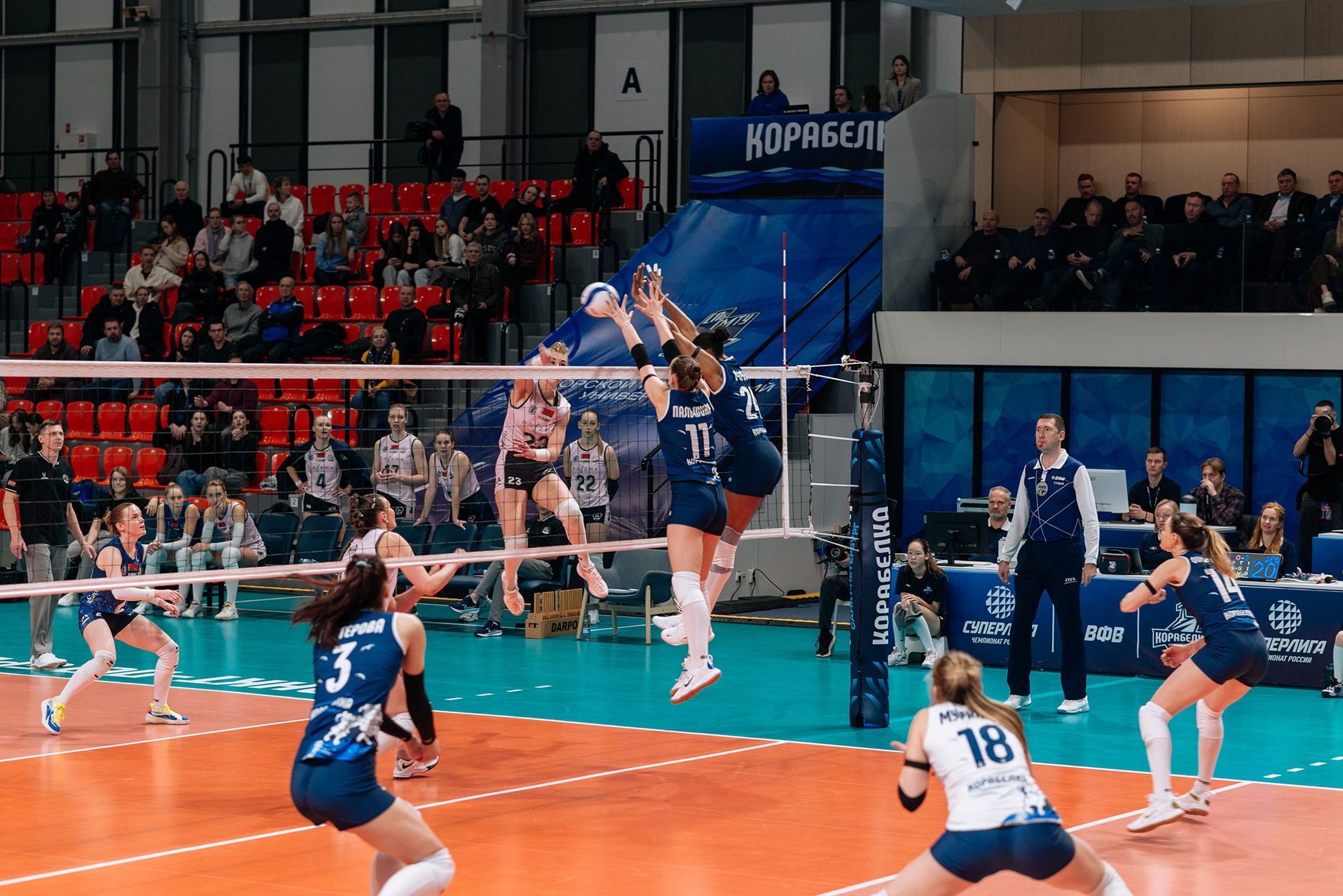 «Корабелка» — «Минчанка» Суперлига чемпионат России. Январь 26. Репортажный фотограф в Санкт-Петербурге Анастасия Клёпова