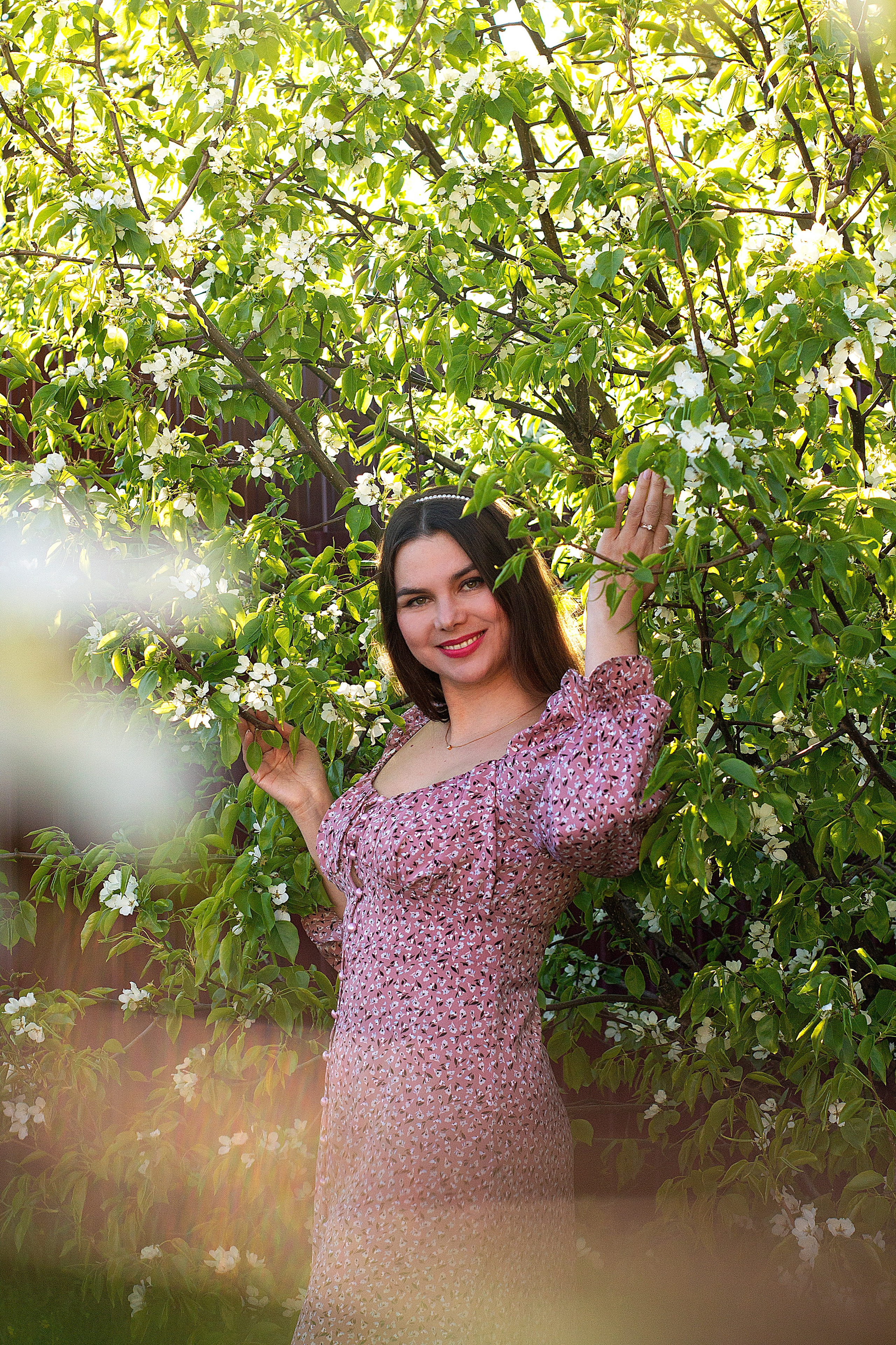 Съёмки в цветении. Медиа-продюсер и фотограф Сорокина Кристина г. Благовещенск