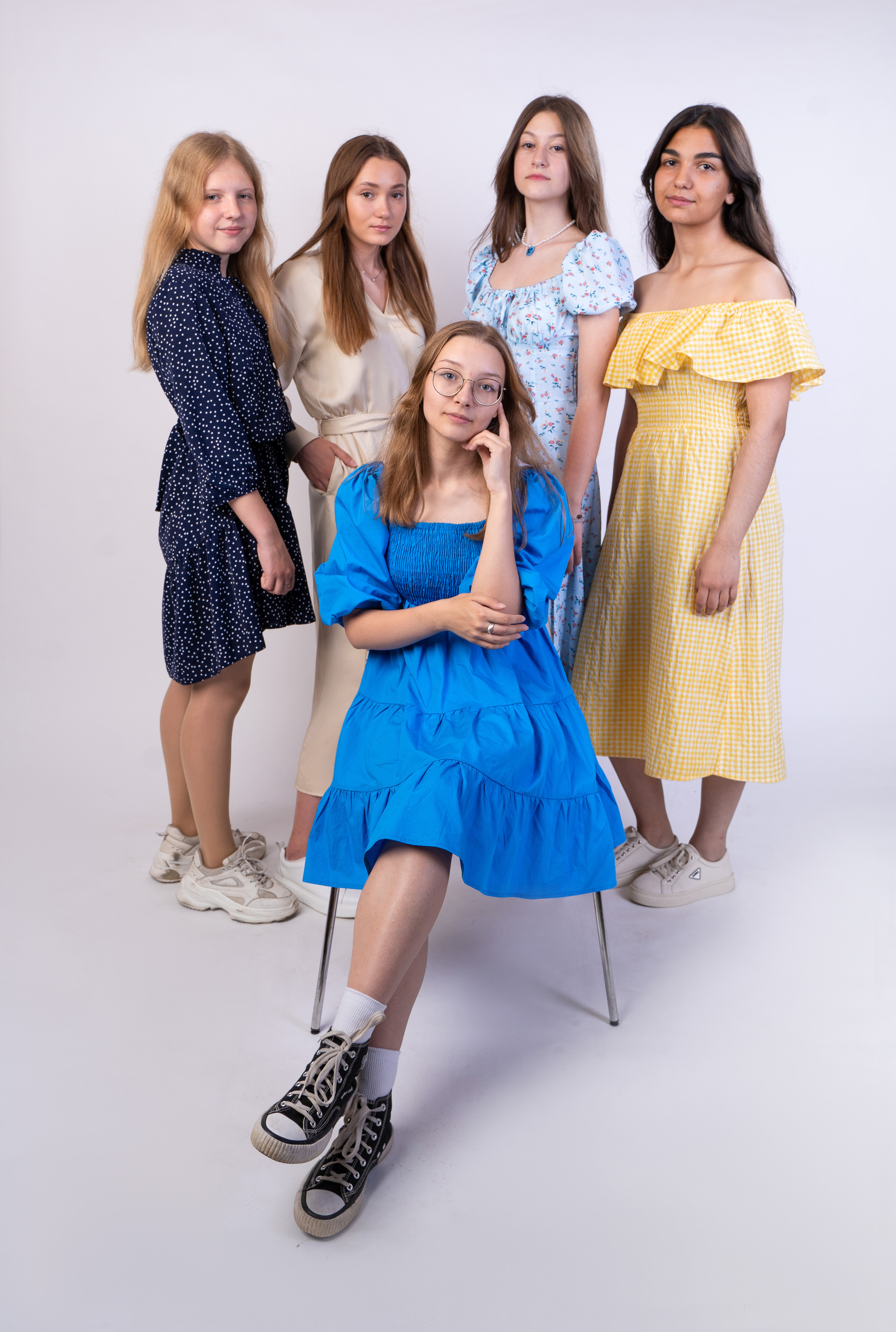 Подружки. Школьный фотограф в Кемерово Мелещенко Анна