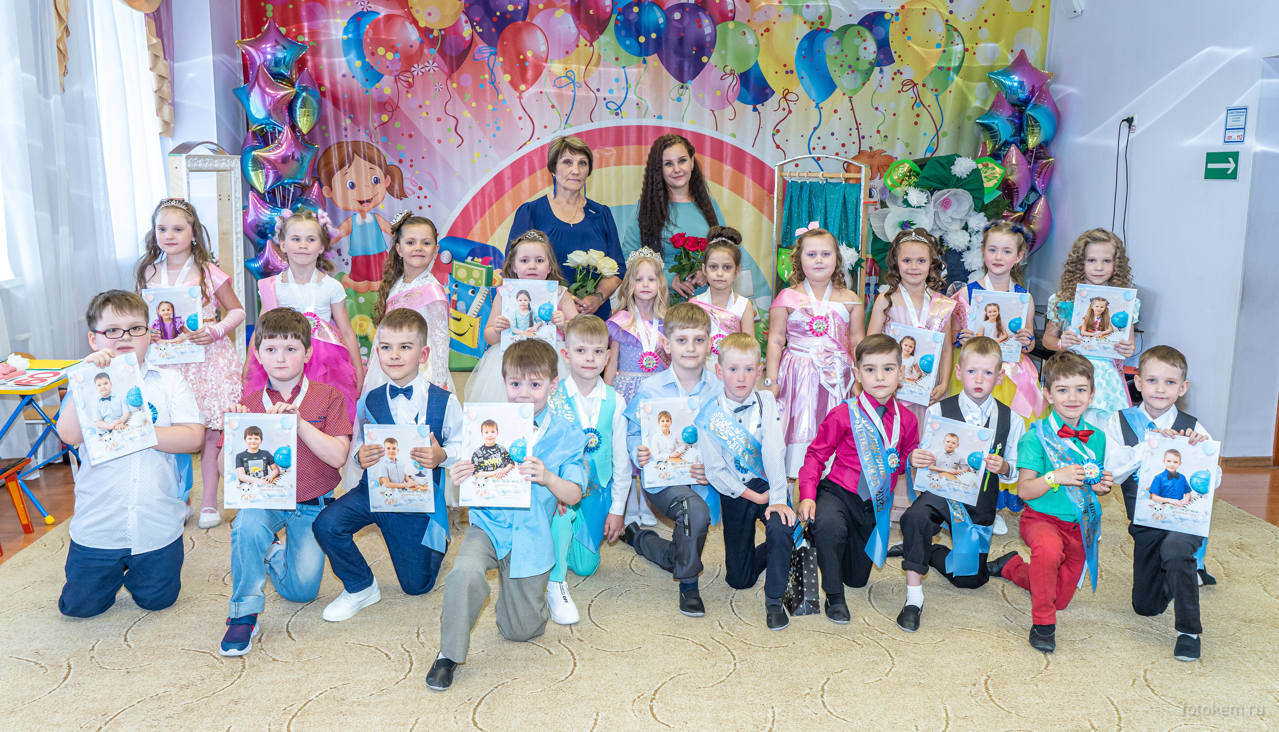 ВЫПУСКНЫЕ в садике. Школьный фотограф в Кемерово Мелещенко Анна