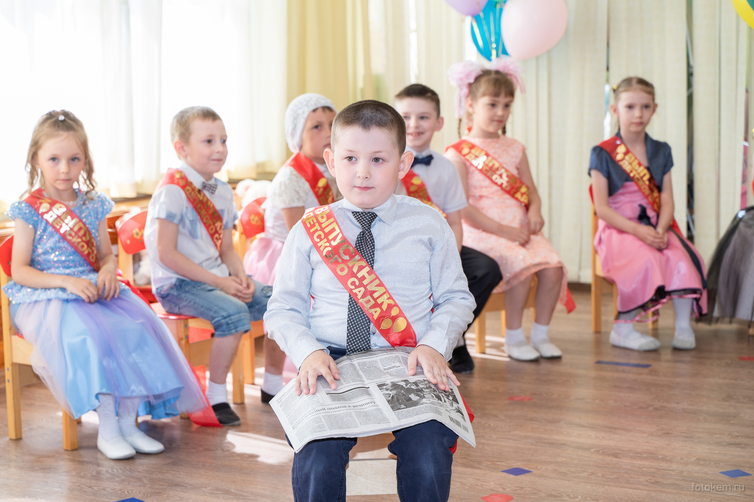ВЫПУСКНЫЕ в садике. Школьный фотограф в Кемерово Мелещенко Анна