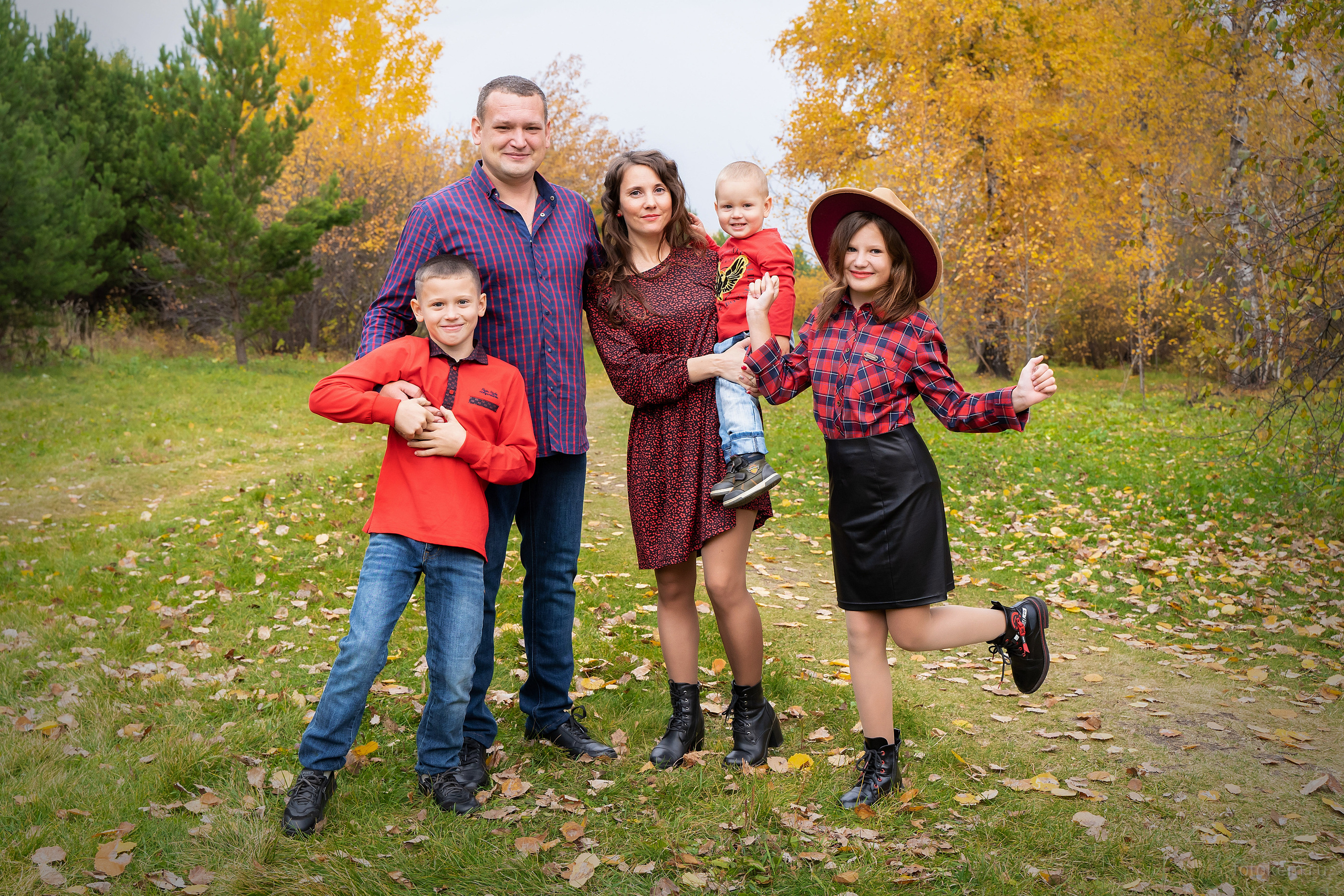 Семейное. Школьный фотограф в Кемерово Мелещенко Анна