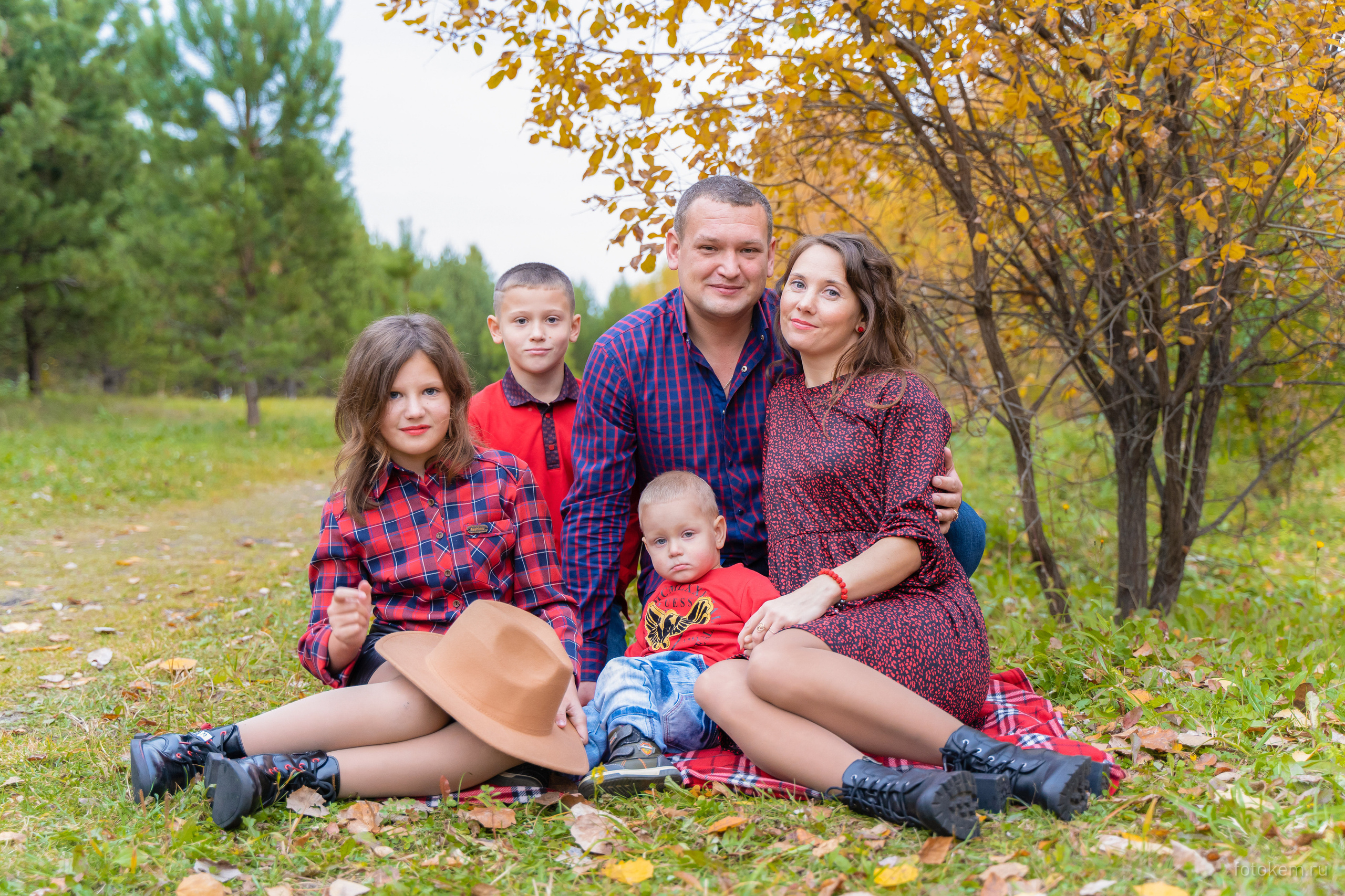 Семейное. Школьный фотограф в Кемерово Мелещенко Анна