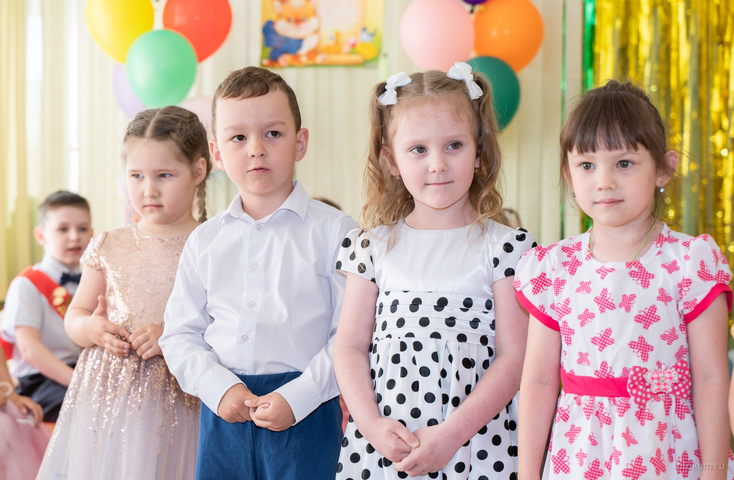 ВЫПУСКНЫЕ в садике. Школьный фотограф в Кемерово Мелещенко Анна