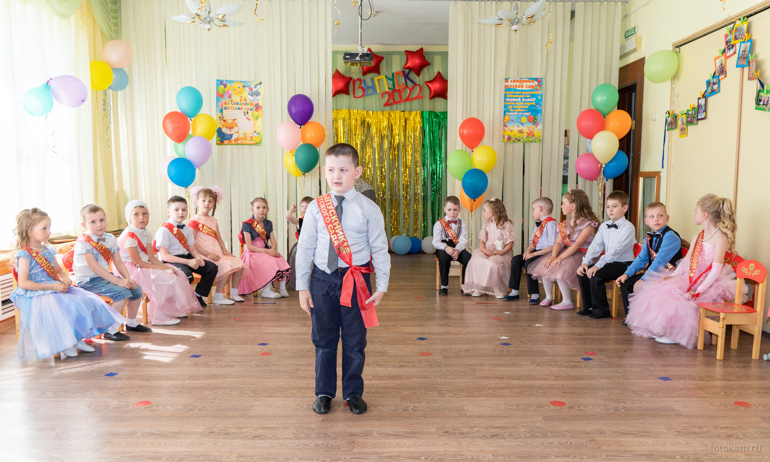ВЫПУСКНЫЕ в садике. Школьный фотограф в Кемерово Мелещенко Анна
