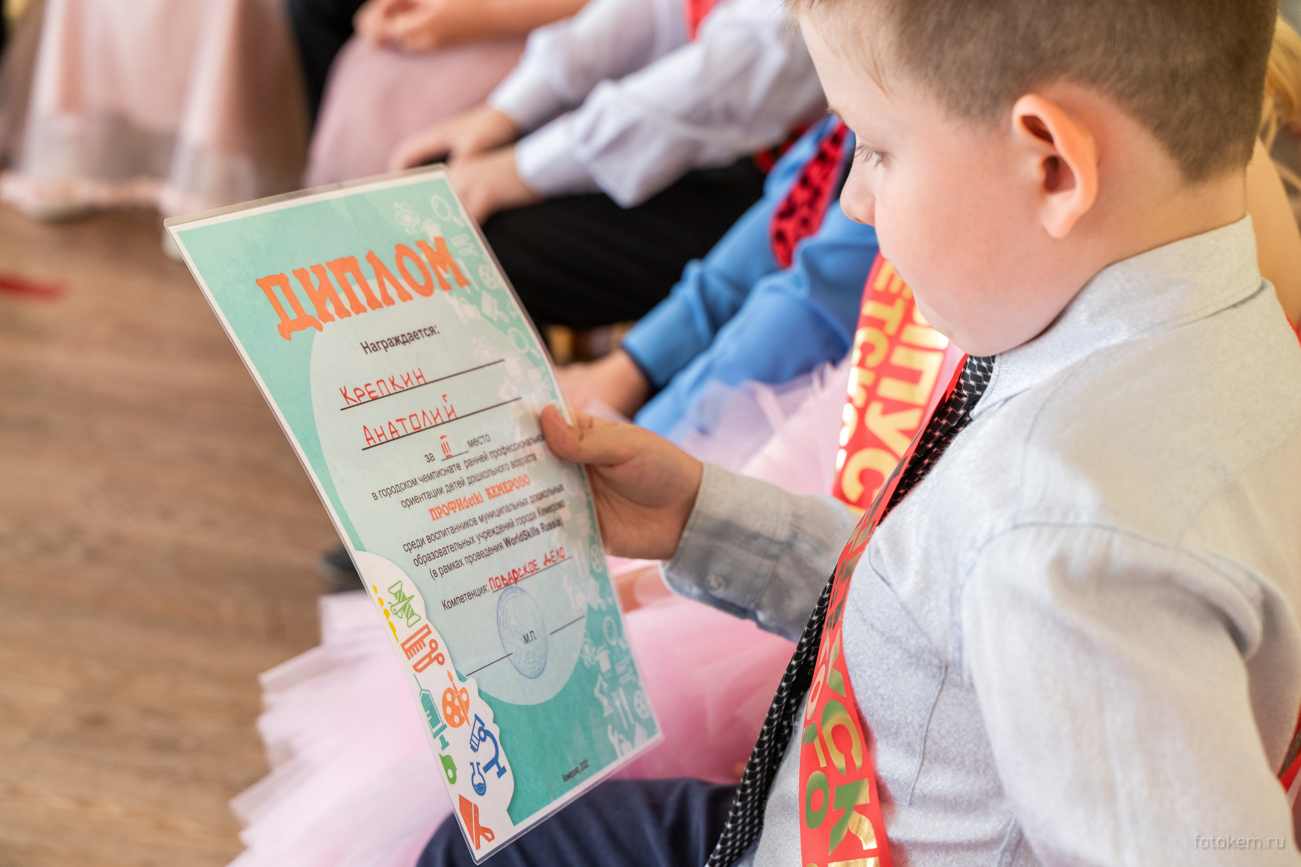 ВЫПУСКНЫЕ в садике. Школьный фотограф в Кемерово Мелещенко Анна